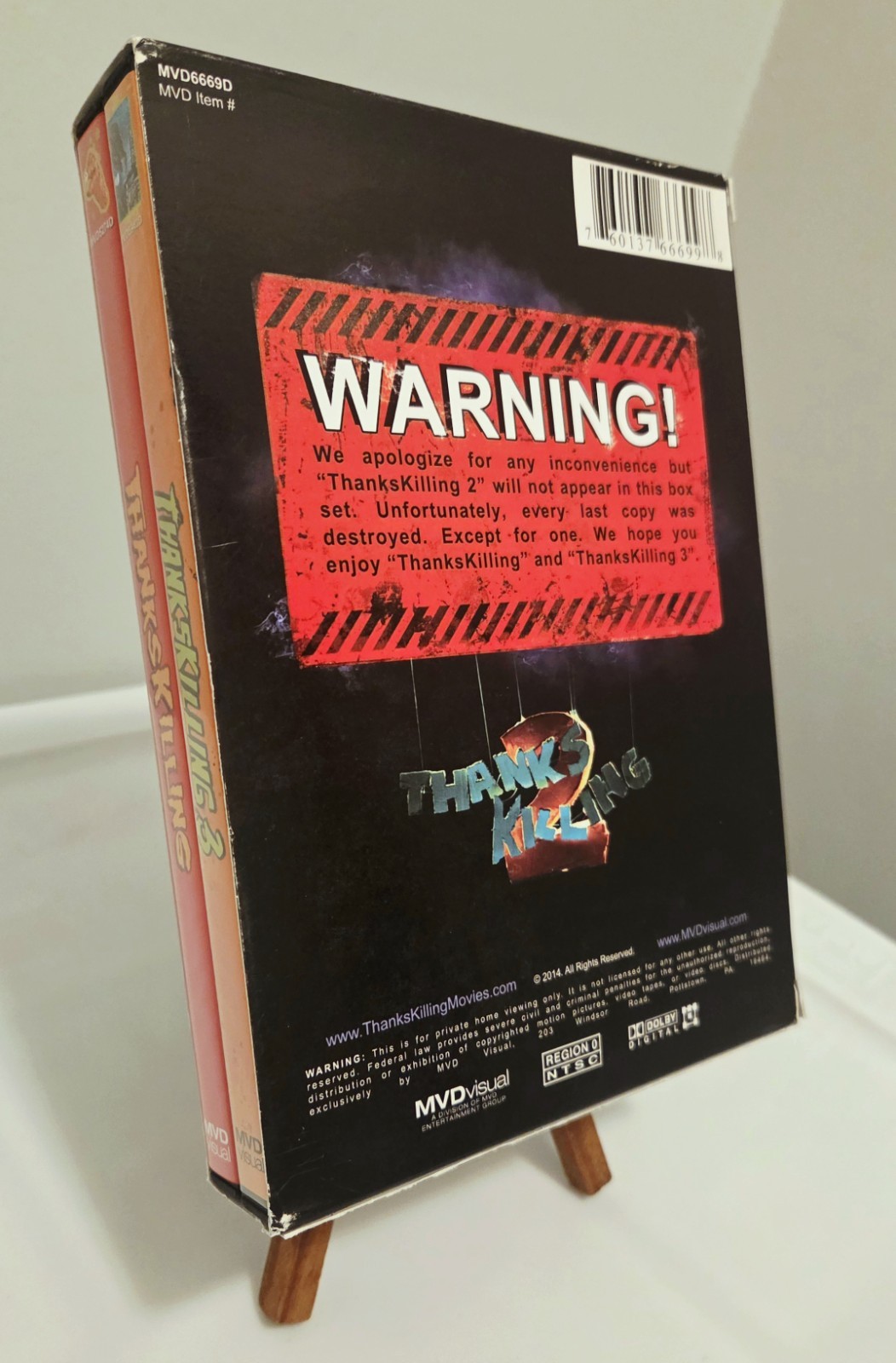 THANKSKILLING Complete Collection Box Set DVD 2014 NR Region Free MVD Visual