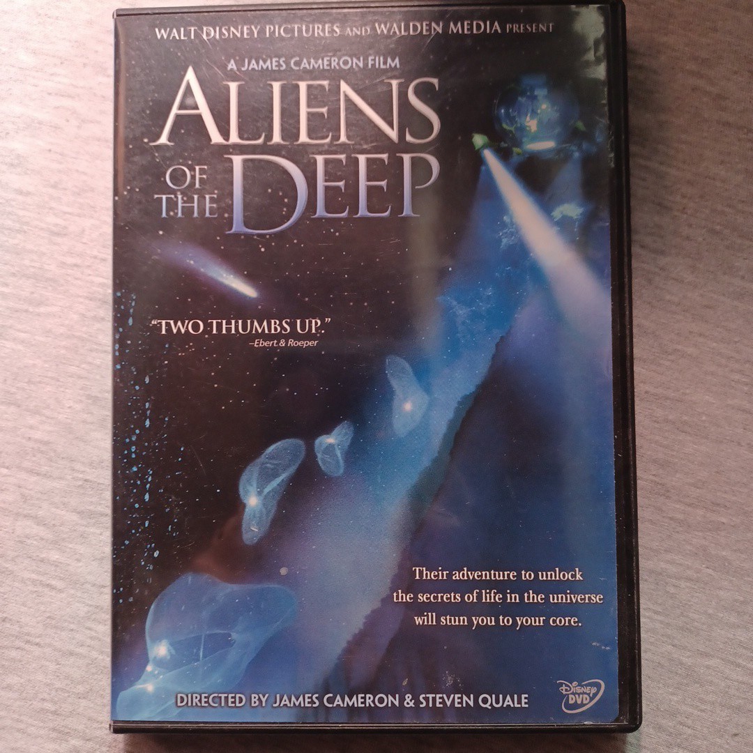 Aliens of the Deep (DVD, 2005) Disney Walden Media James Cameron Steven Quale