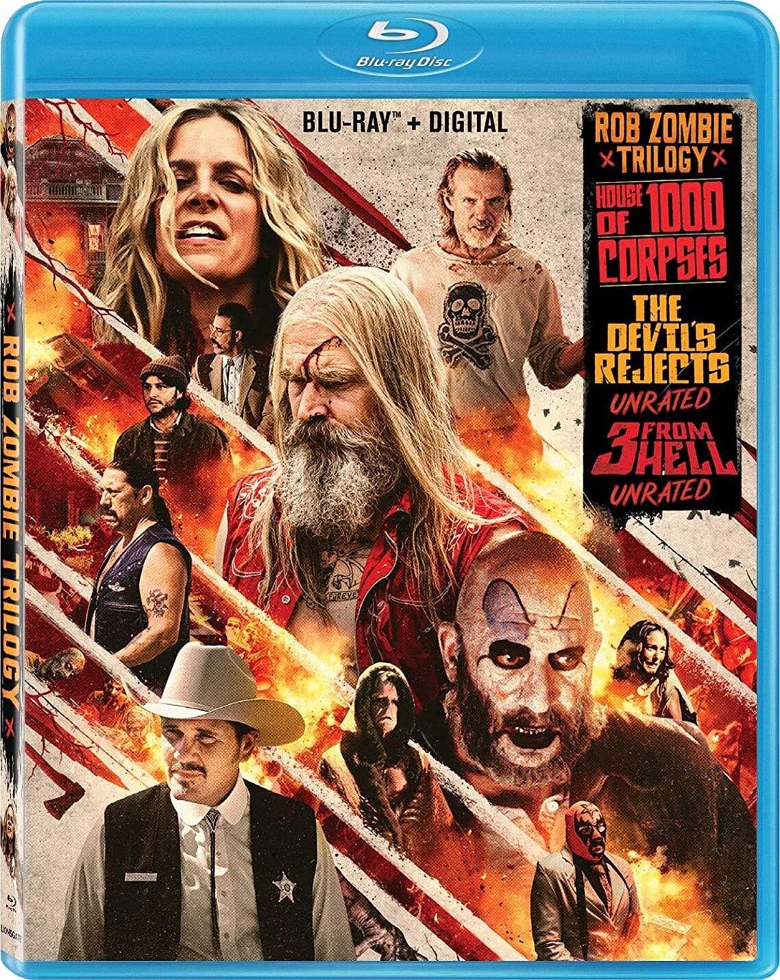 Rob Zombie Triple Feature (Blu-ray + Digital) NEW