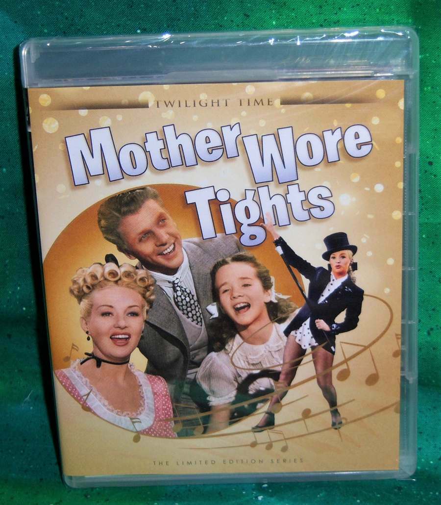 NEW RARE OOP TWILIGHT TIME BETTY GRABLE MOTHER WORE TIGHTS LIMITED BLU RAY MOVIE