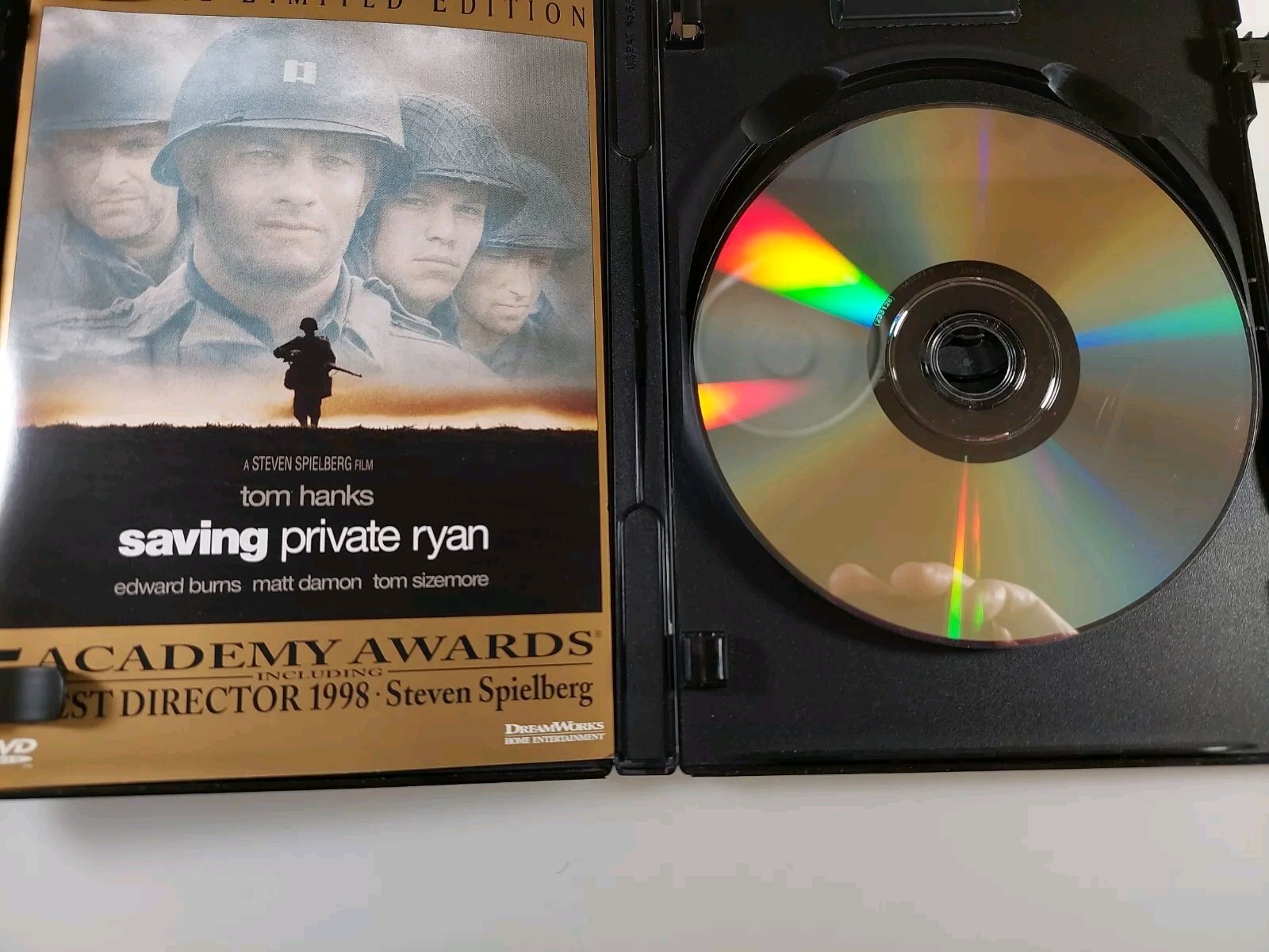 Saving Private Ryan DVD Tom Hanks Matt Damon Edward Burns Tom Sizemore