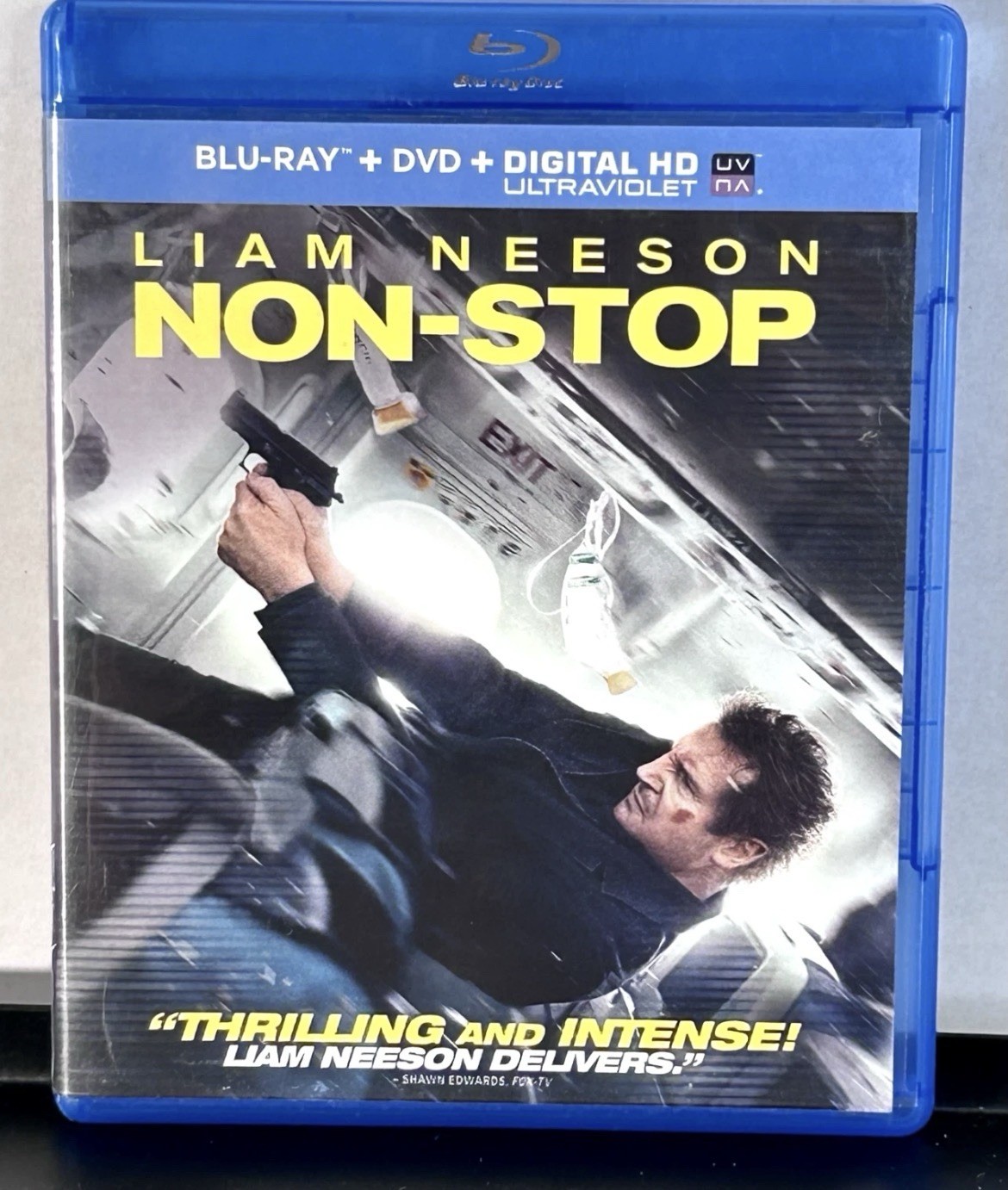 Non-Stop (Blu-ray + DVD, 2014, 2-Disc Set) Liam Neeson – NO DIGITAL
