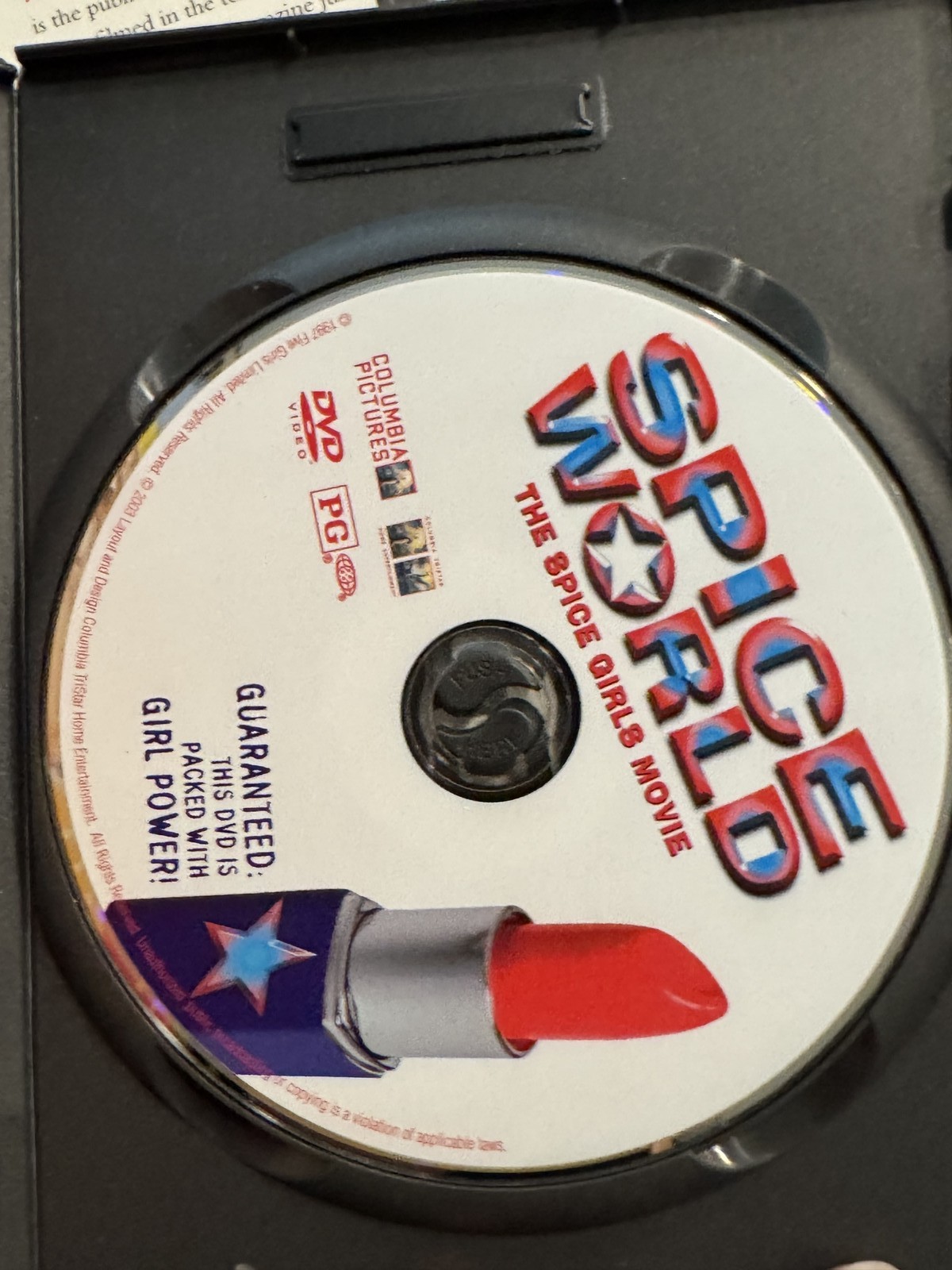 Spice World The Spice Girls Movie DVD PG Columbia Pictures Girl Power