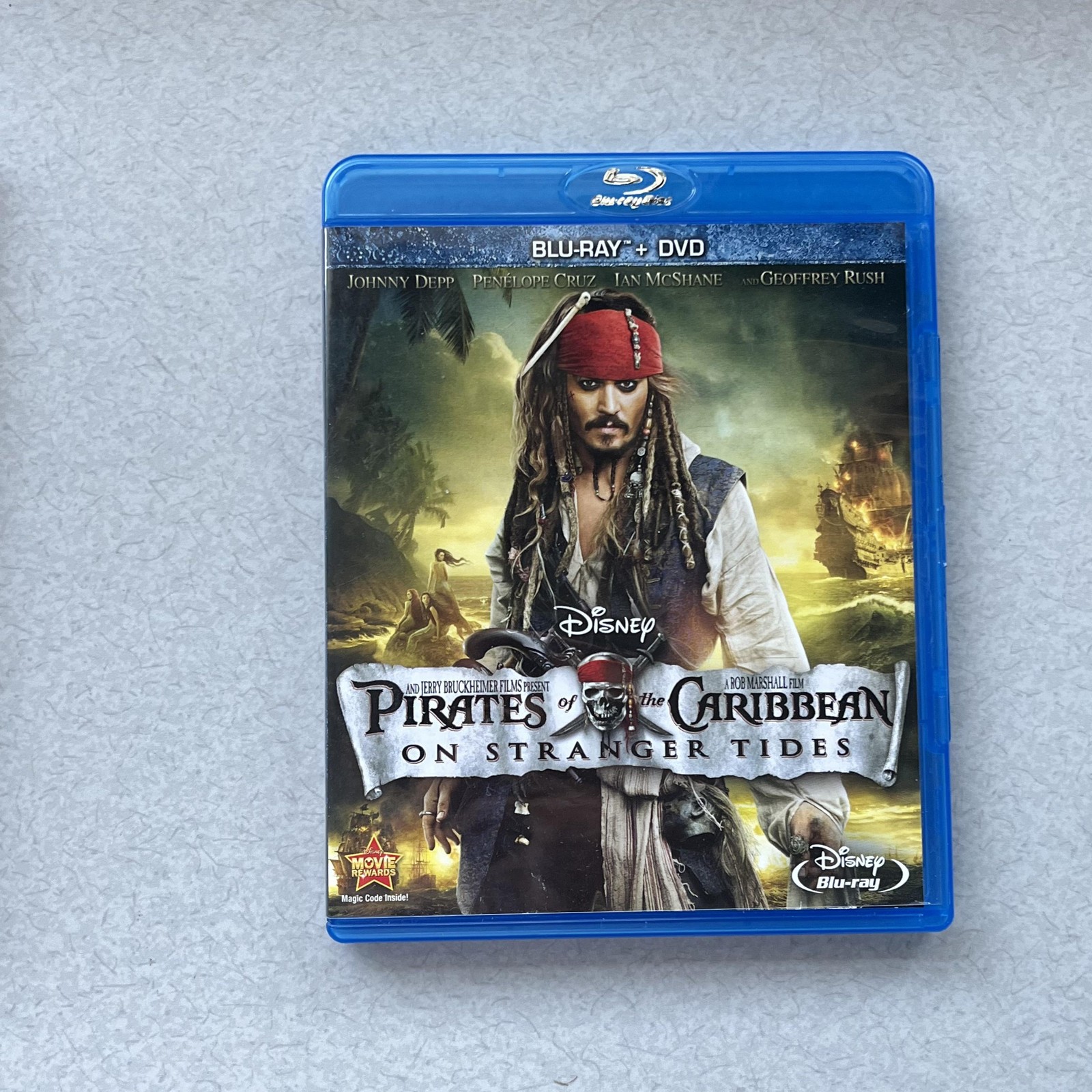 Pirates of the Caribbean Blu-ray DVD LOT Movie Disney 2007 Widescreen 16:9