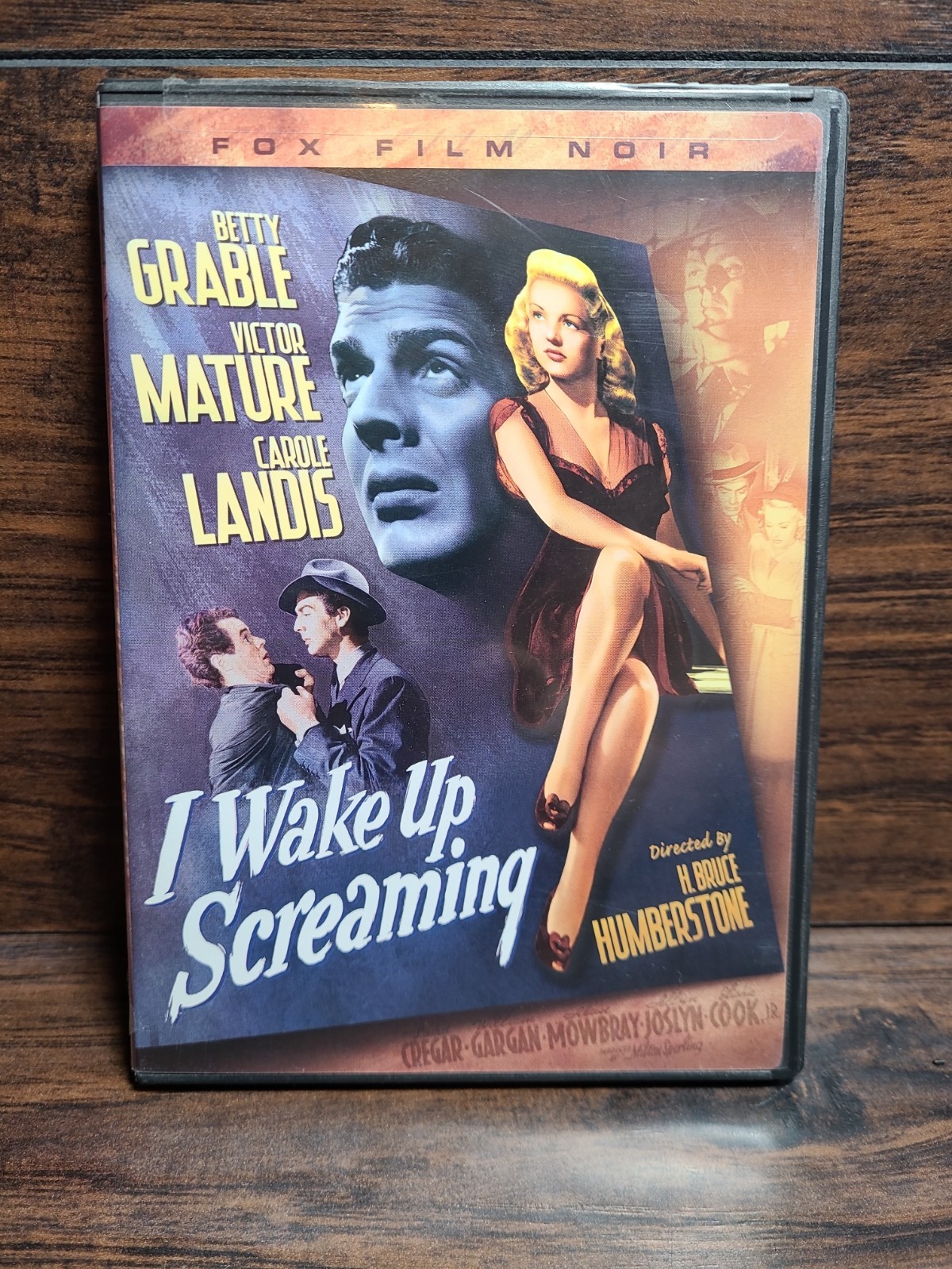I Wake Up Screaming DVD Betty Grable / Victor Mature OOP