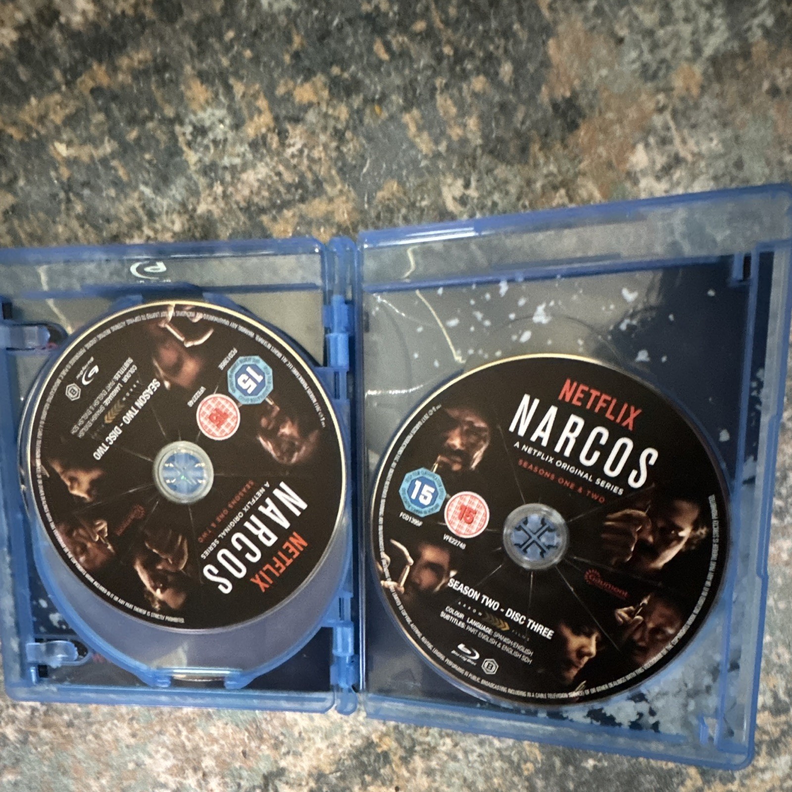 Narcos Seasons 1-2 Blu-ray Set (16:9 Eng Subs)