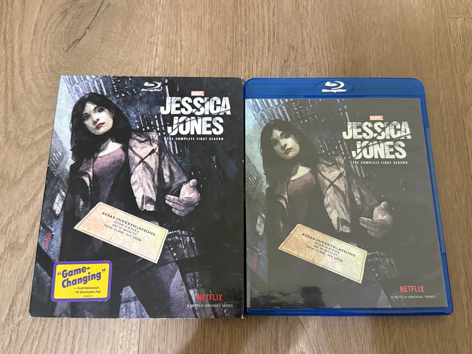 Jessica Jones First Season 1 Blu-ray 2015 Marvel Netflix Complete w/ Slipcover