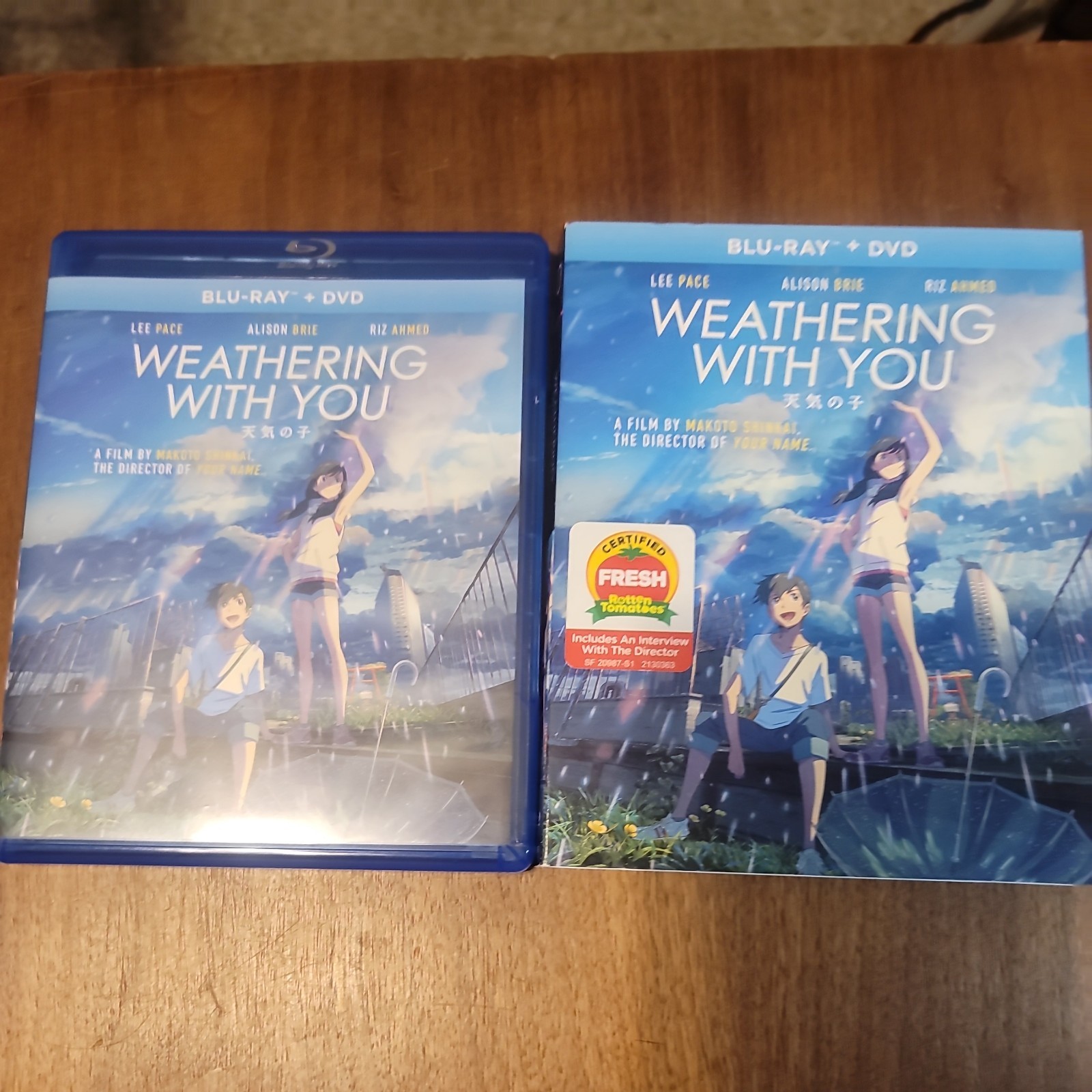 Weathering with You (Blu-ray, 2019) VG+