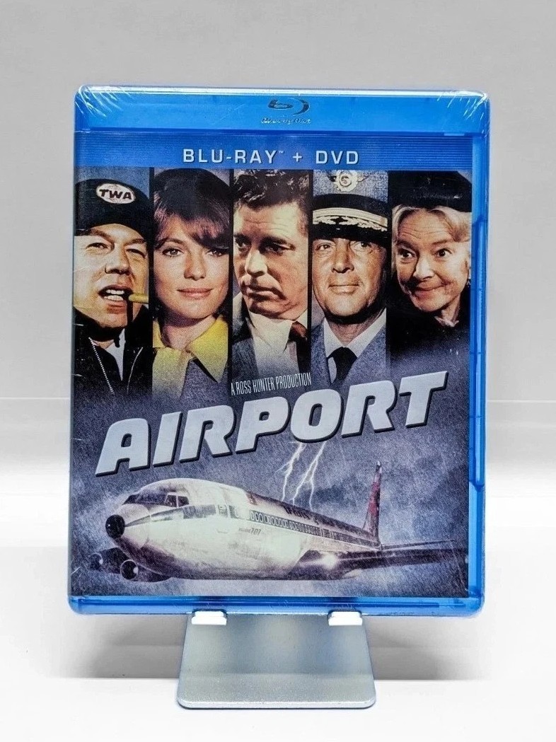 Airport (Blu-ray + DVD, 1969) RARE OOP HTF BRAND NEW SEALED