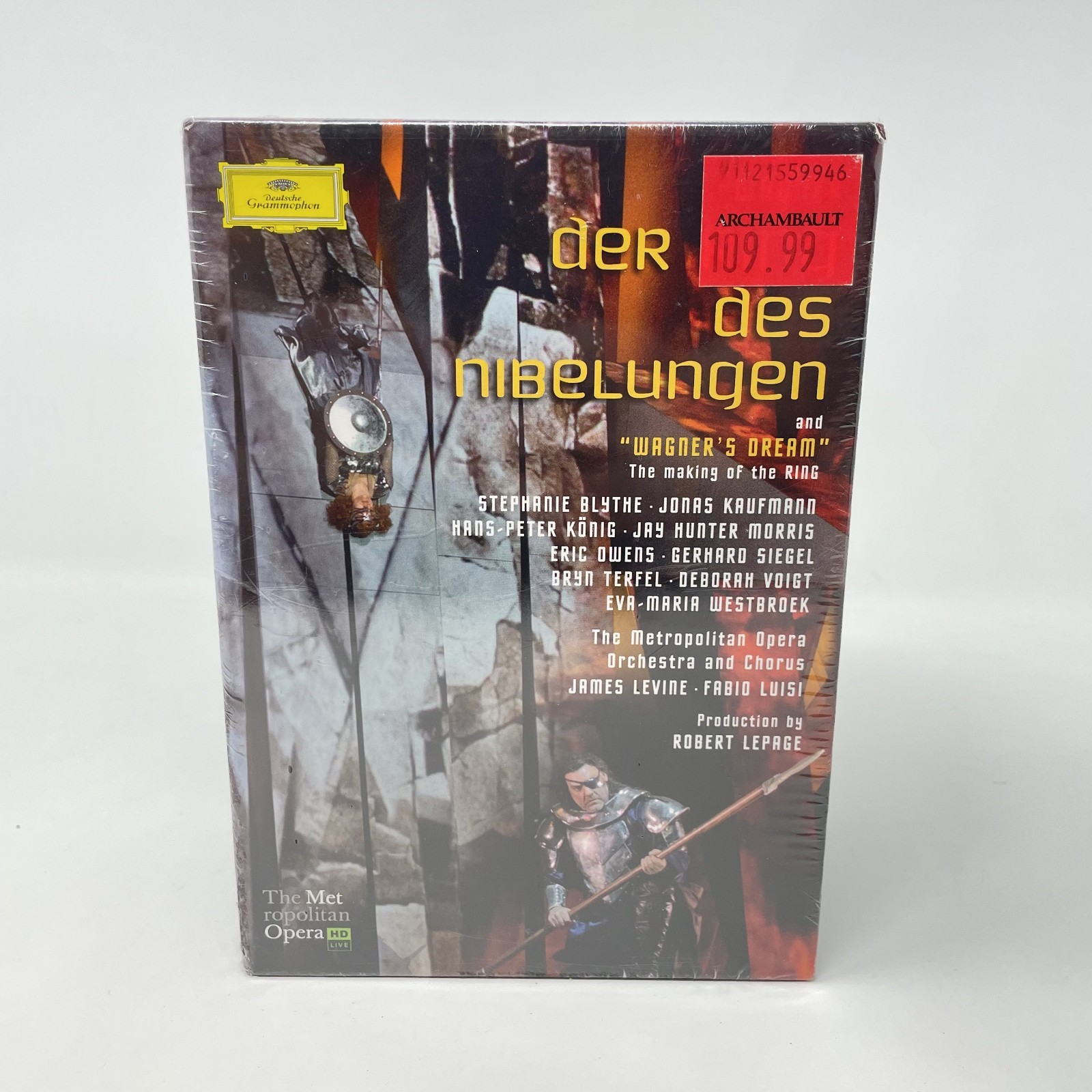 Wagner Der Ring Des Nibelungen and “Wagner’s Dream” (DVD Box Set 2012) Sealed