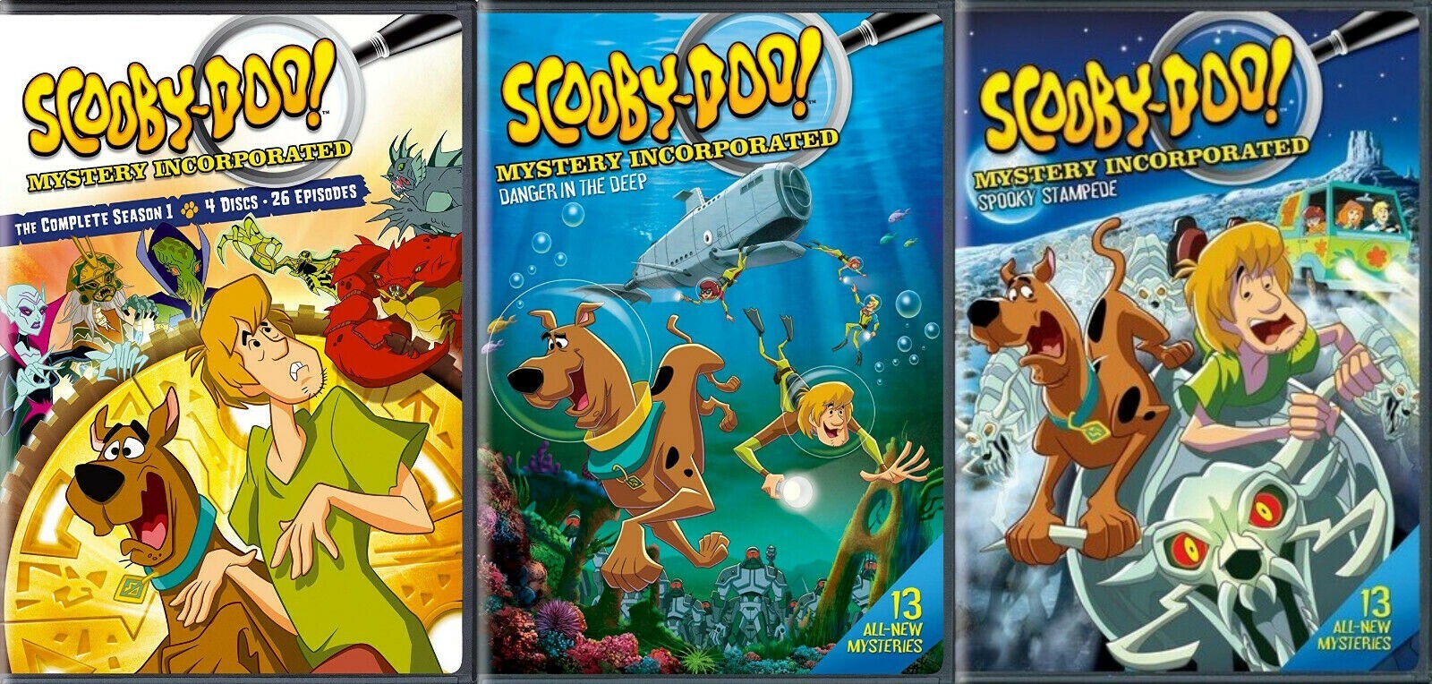 Scooby Doo!Mystery Incorporated Complete TV Series DVD Season 1-2 NEW Inc