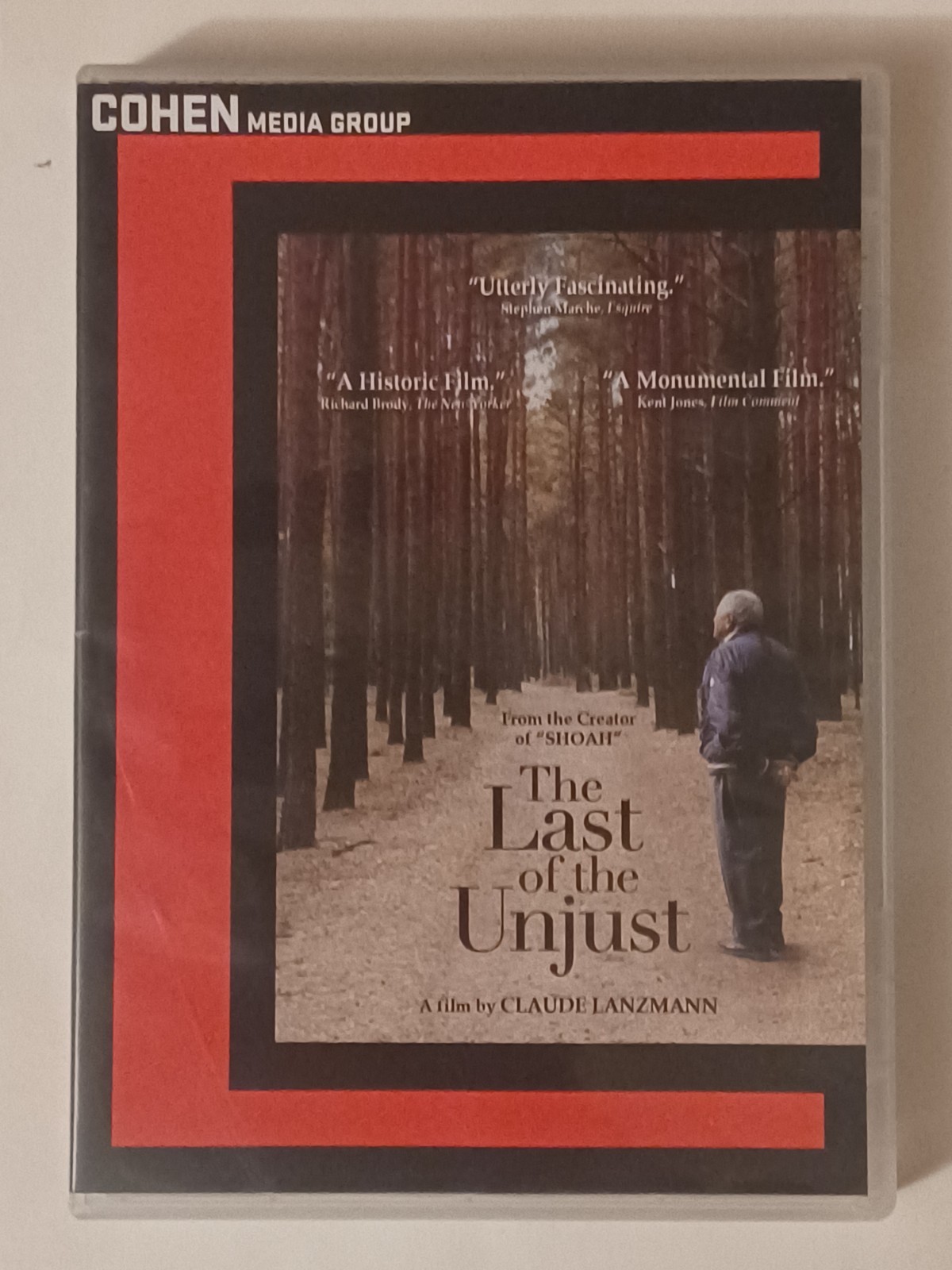 The Last Of The Unjust- Documentary DVD -French/German language English Subtitle