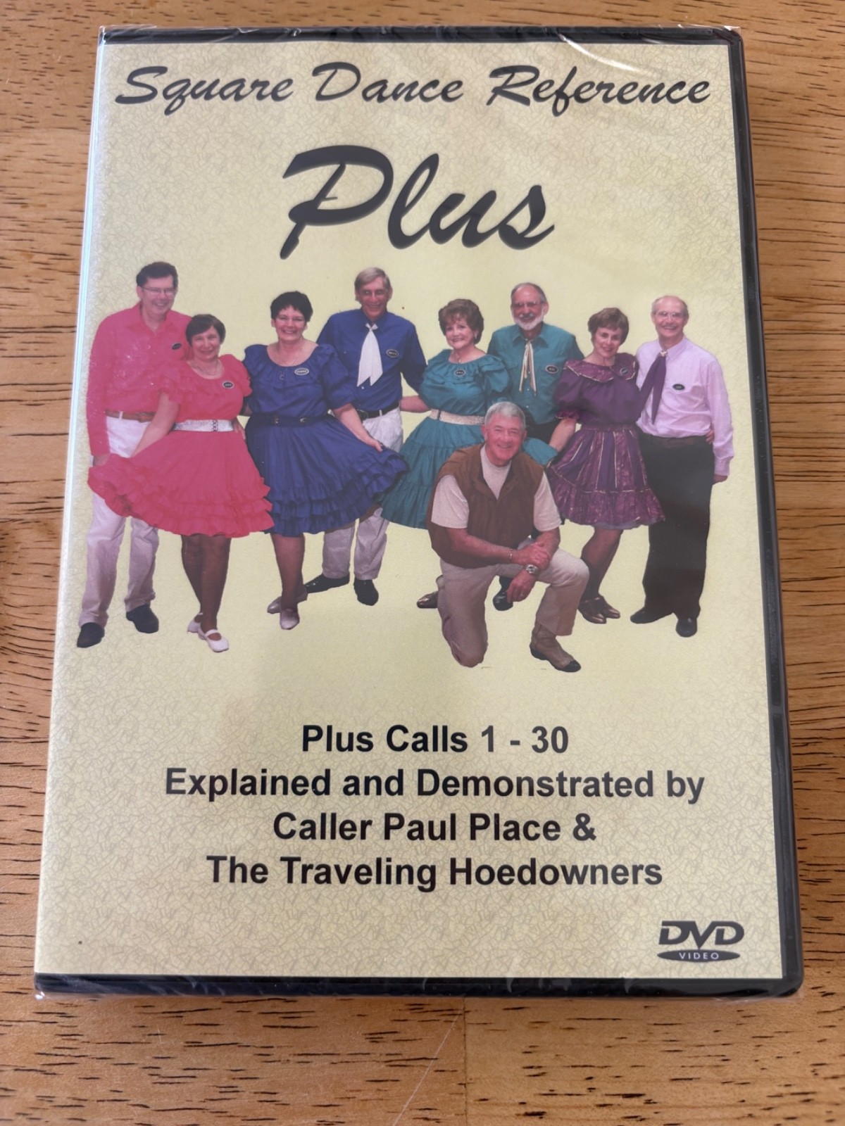 Instructional Square Dance DVD -Plus Calls -The Traveling Hoedowners- PLUS CALLS
