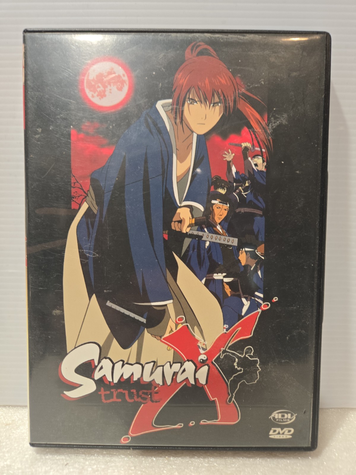 Rurouni Kenshin Samurai X Trust DVD ADV Films W/ INSERT