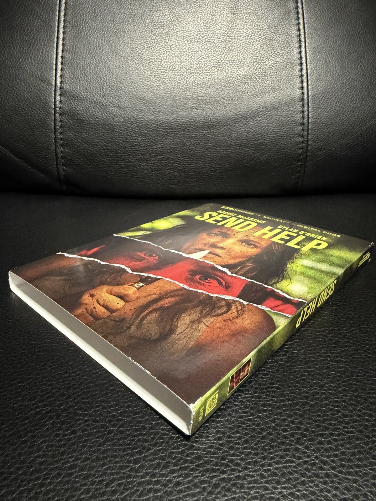 Send Help 4K OOP *SLIPCOVER ONLY!!!!!* *NO MOVIE, ARTWORK, OR CASE!!!!!*