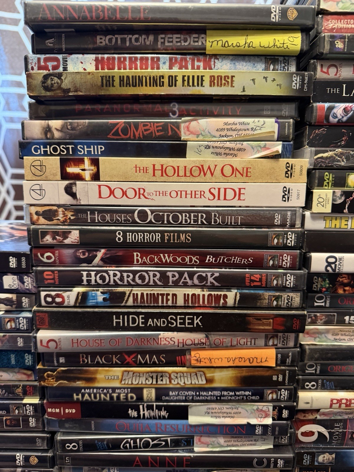 Lot of 133 Thriller Suspense Horror Terror Sci-fi Complete Sets Some Unopened