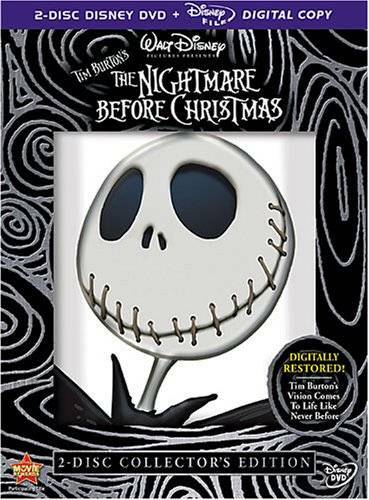 The Nightmare Before Christmas (Two-Disc Collector’s Edition) – DVD – GOOD