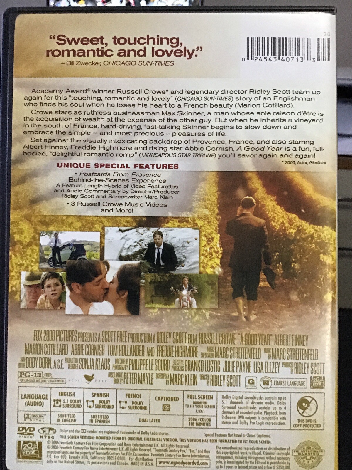 (DVD, 2007, Full Frame)