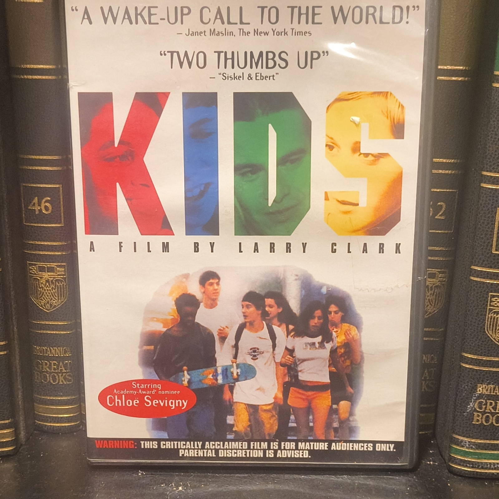Kids DVD Larry Clark Chloë Sevigny Dolby Surround Letterbox NR 91 min.