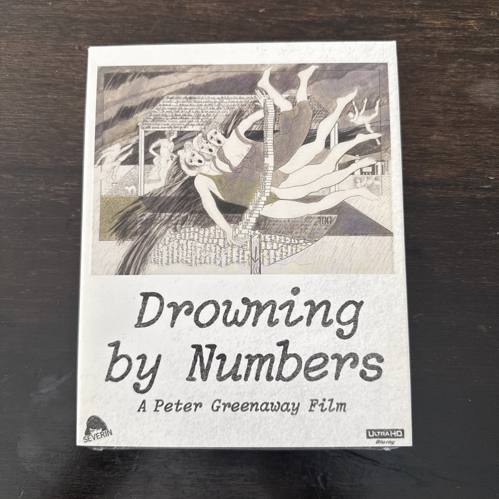 Drowning by Numbers 1988 Severin 4k UHD Blu-ray w/ OOP LE slipcover new