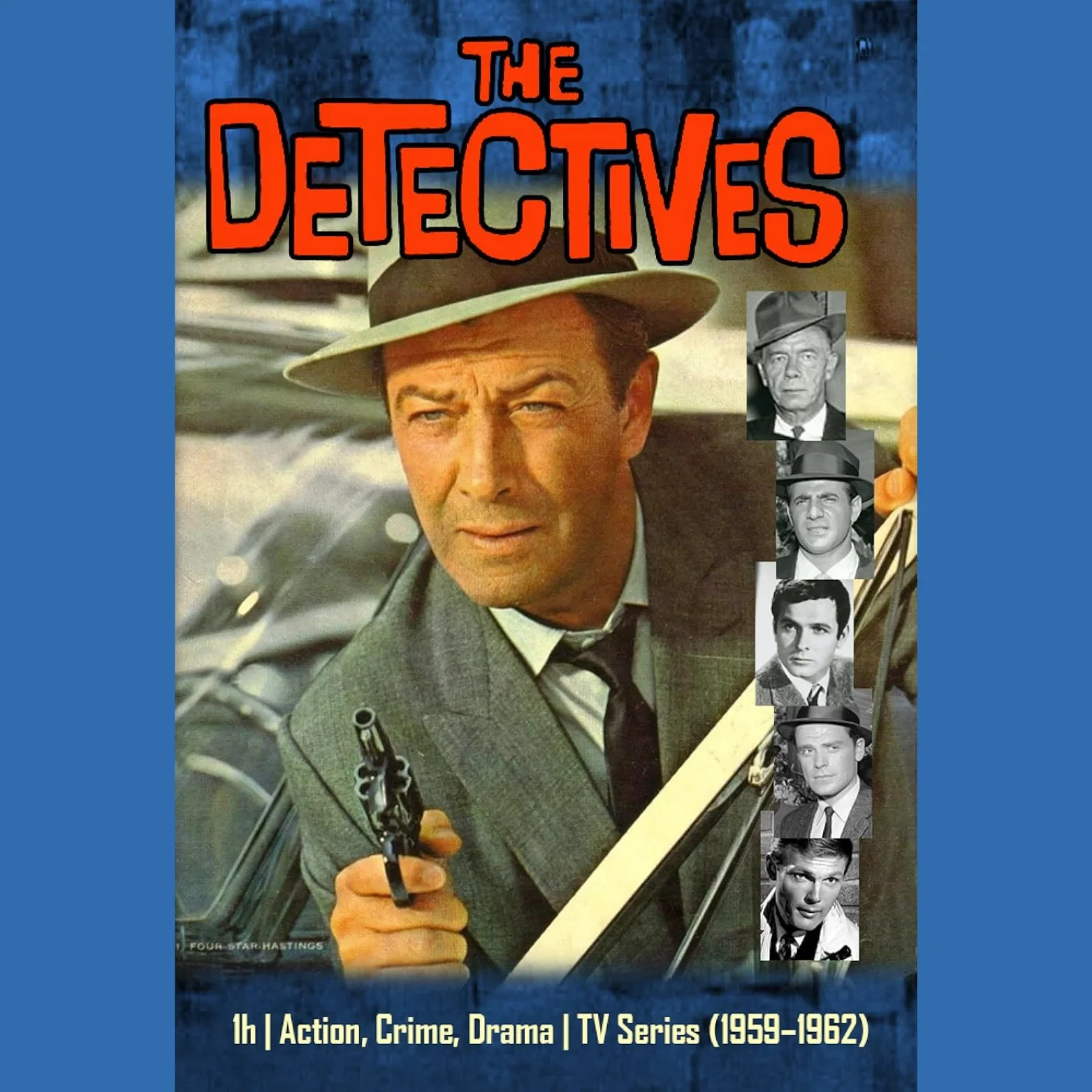 The Detectives (1959) Classic Crime TV Series DVD 30 Episodes