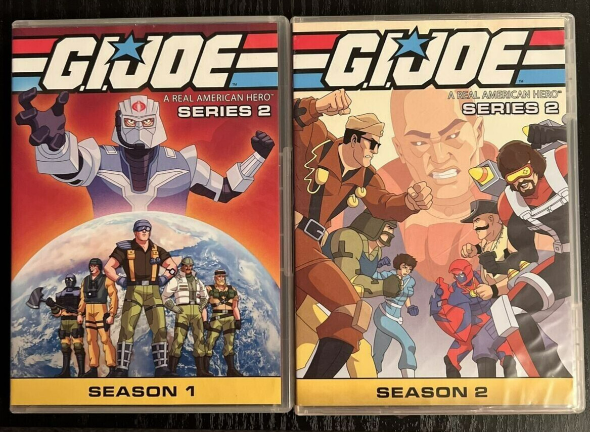 G.I. Joe: A Real American Hero – Complete Series 2 (Season 1 & 2) NEW/SEALED DVD