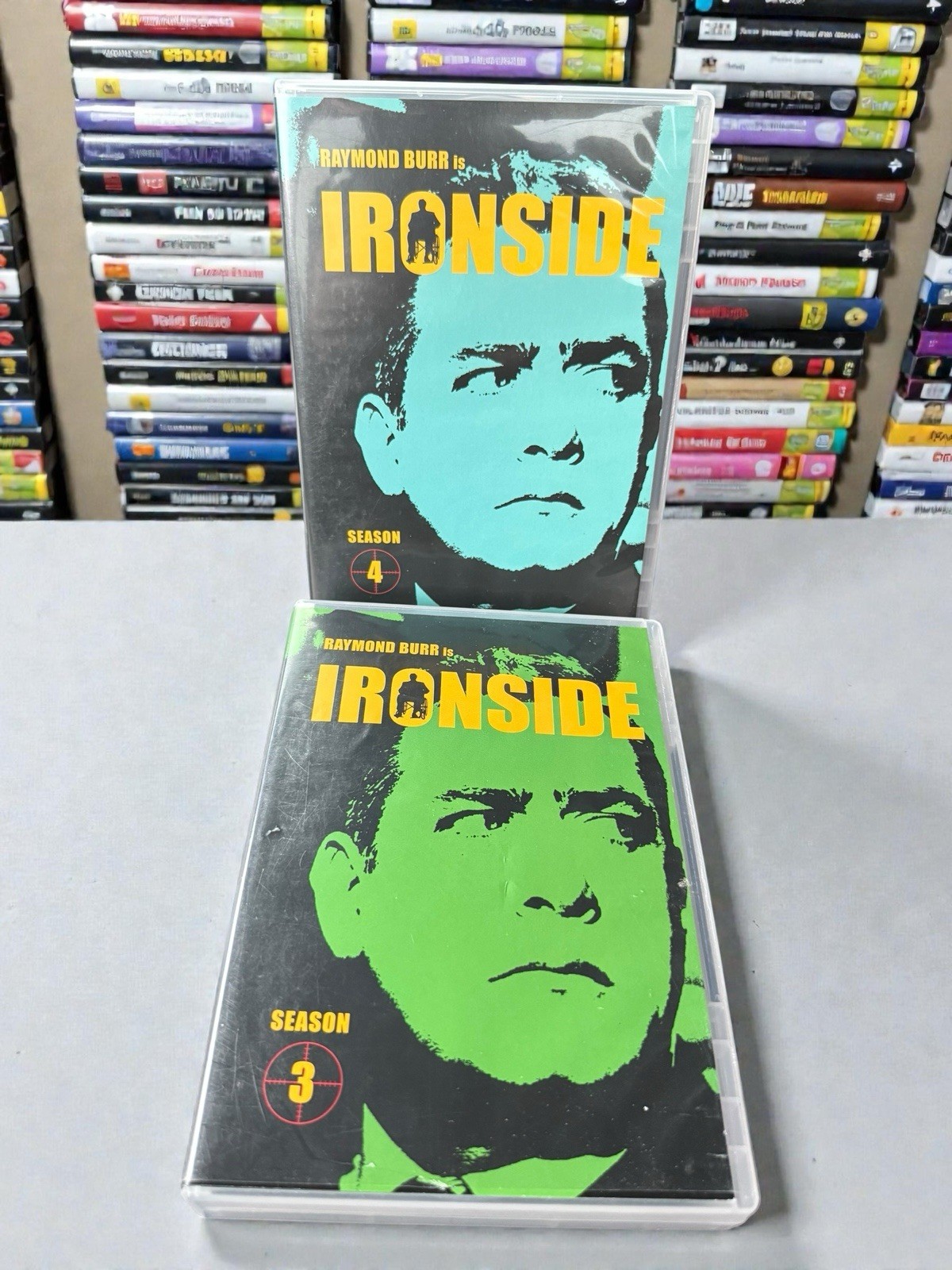 Raymond Burr is Ironside: Seasons 3 & 4 DVD Lot GOOD CONDITION!