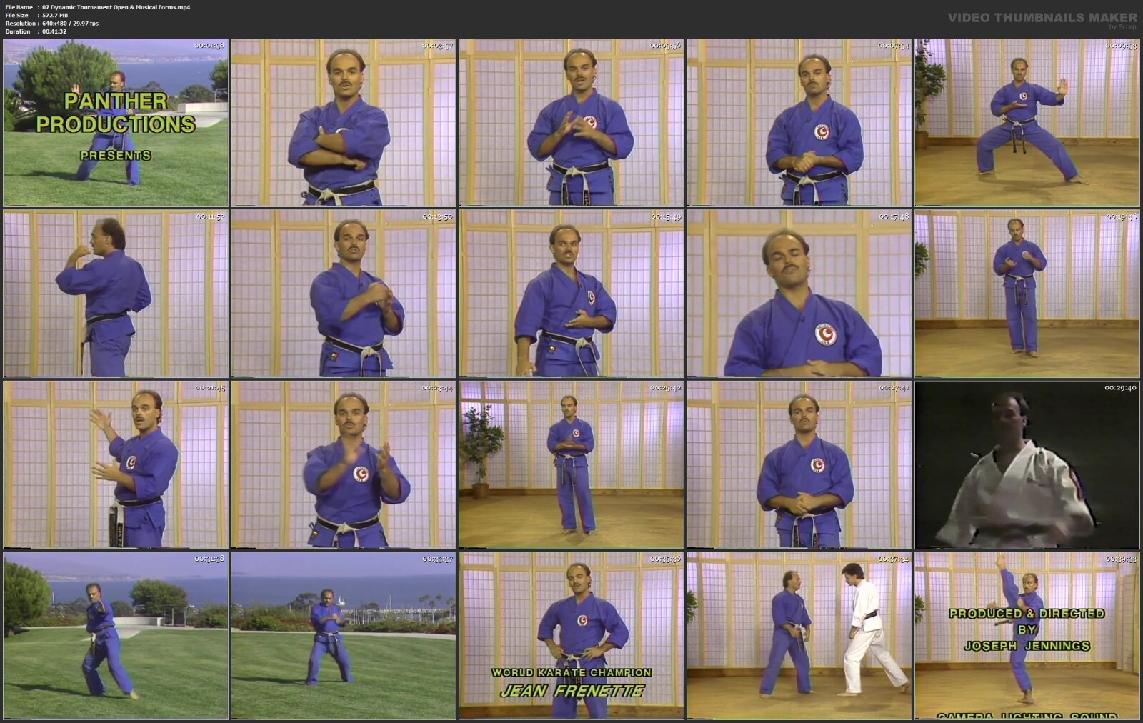 Ultimate Karate Training starring Jean Frenette (9 DVD Set)