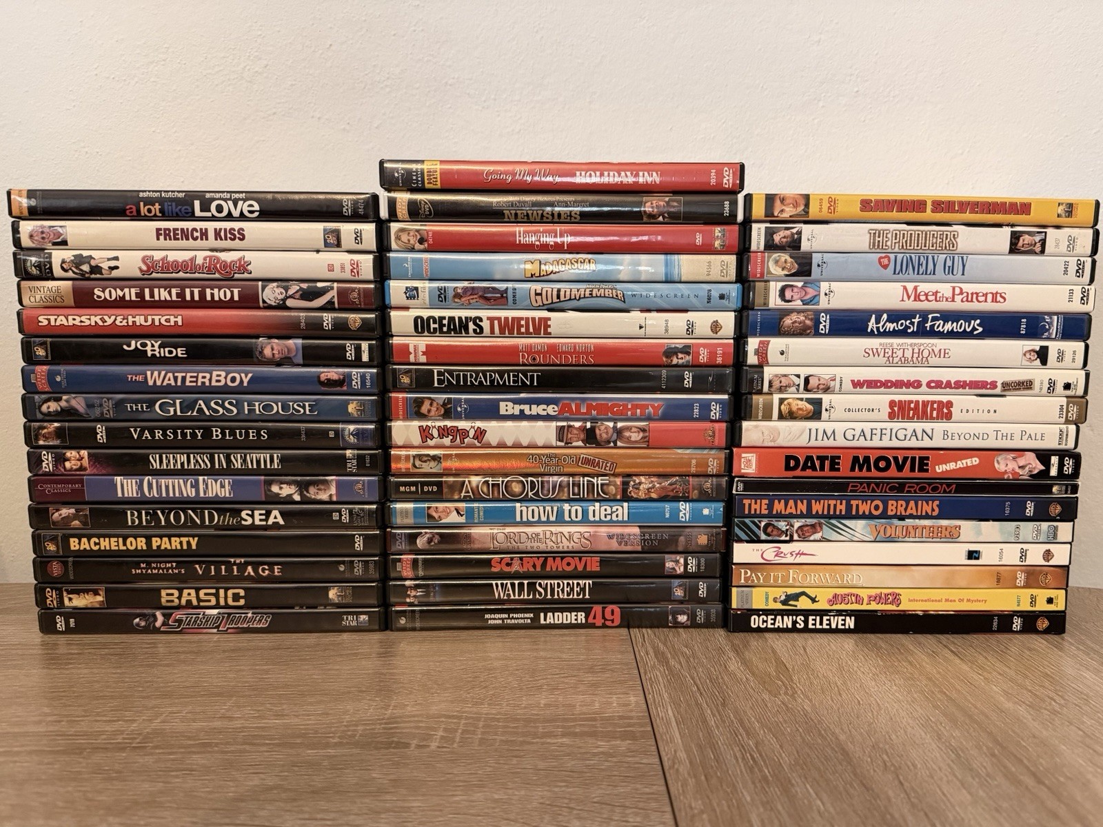 Lot of 50 – DVDS – ACTUAL TITLES IN PICTURE