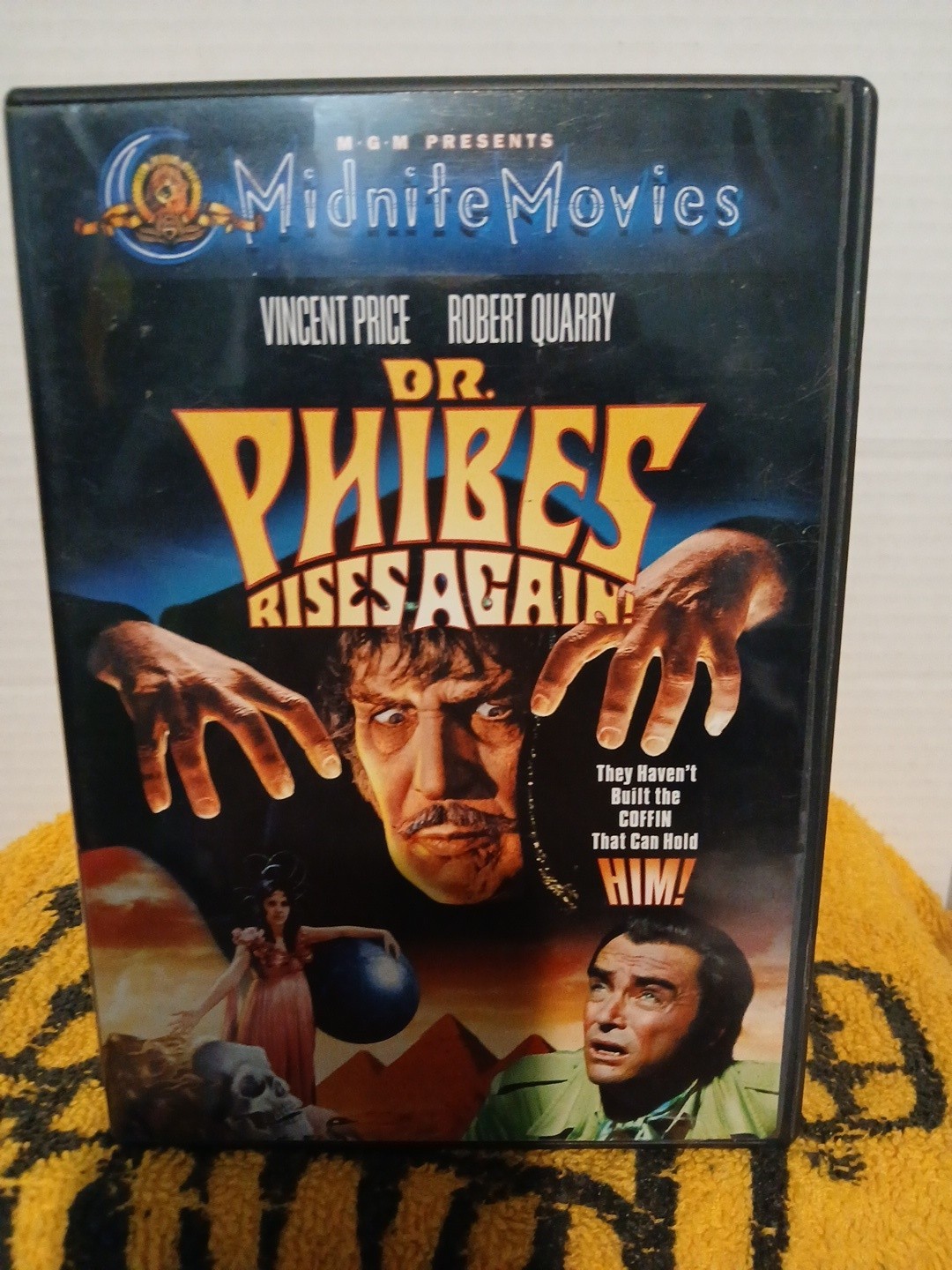 Midnite Movies: ” Dr Phibes Rises Again” (DVD 89 Min 1977) Vincent Price Not…