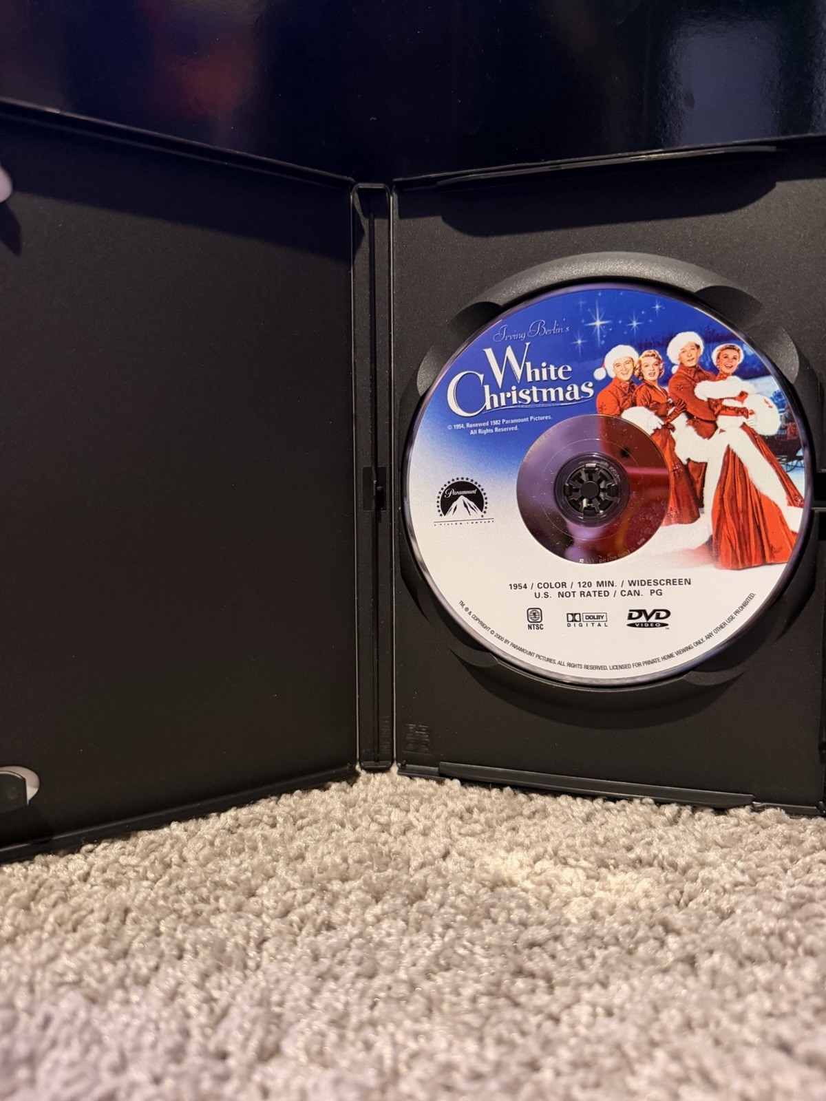 Paramount White Christmas DVD Widescreen NR 1954 Bing Crosby 120 Min
