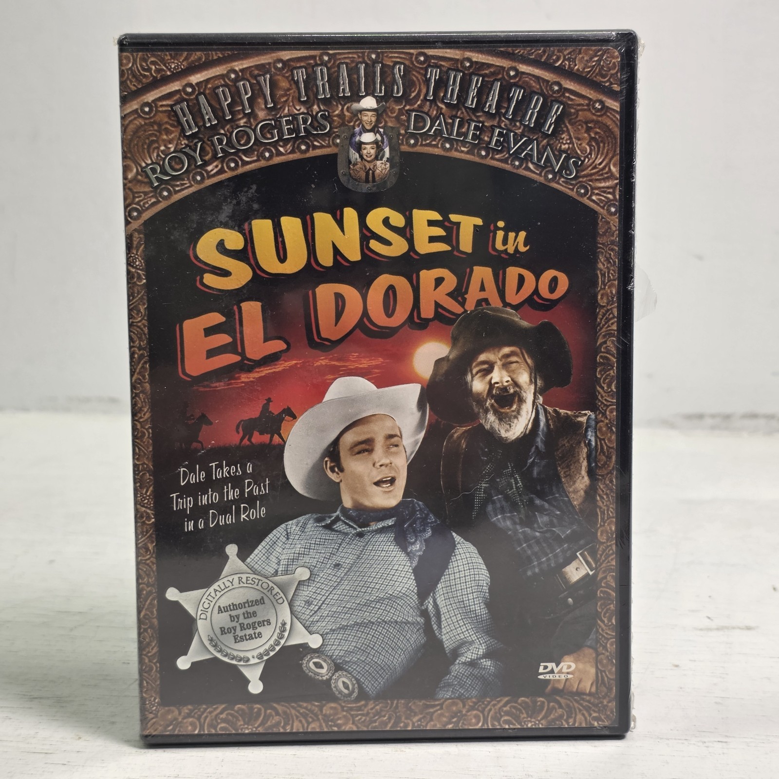Happy Trails Theatre “Sunset in El Dorado” DVD New Sealed Roy Rogers, Dale Evans