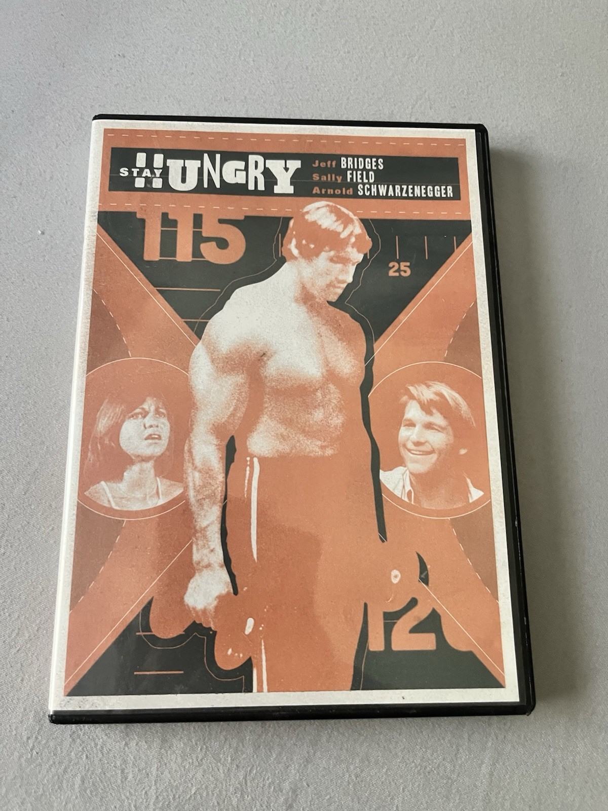 Stay Hungry (DVD,1976) Arnold Schwarzenegger Sally Field Free Shipping