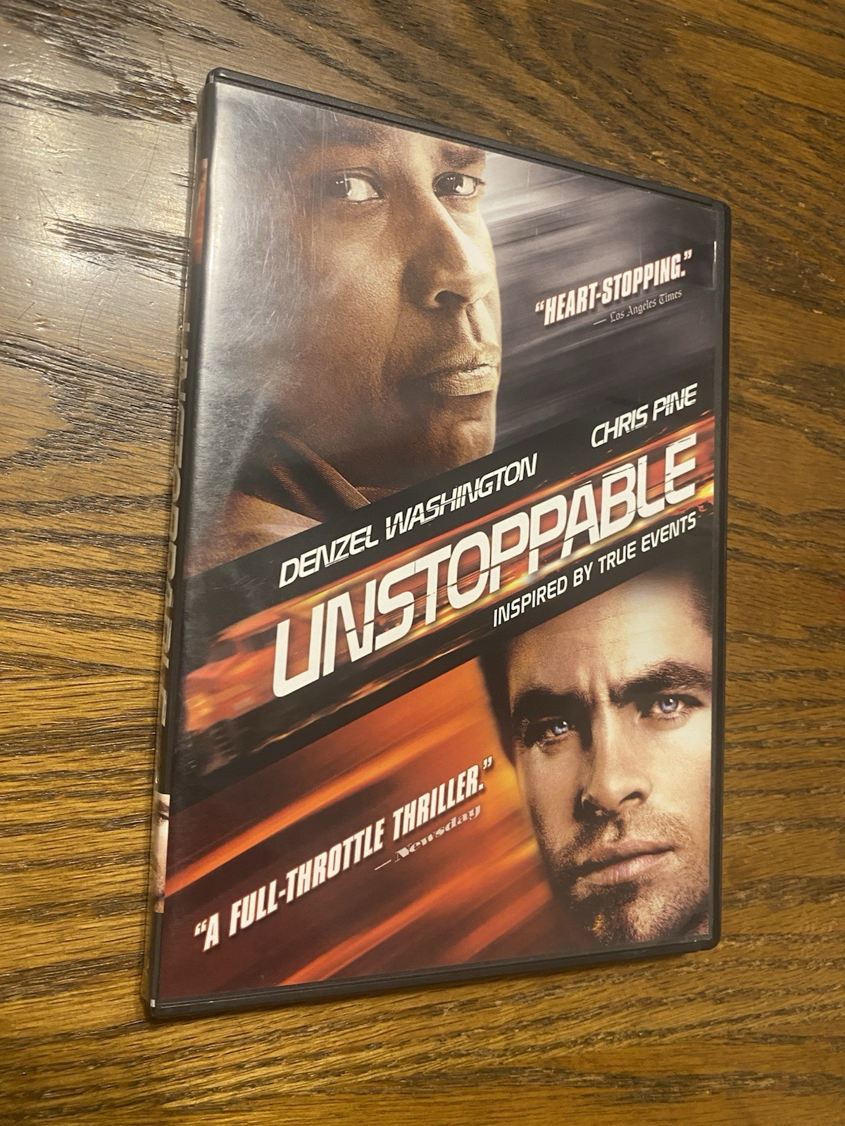 Unstoppable (DVD, 2010) Denzel Washington Tony Scott Chris Pine Rosario Dawson