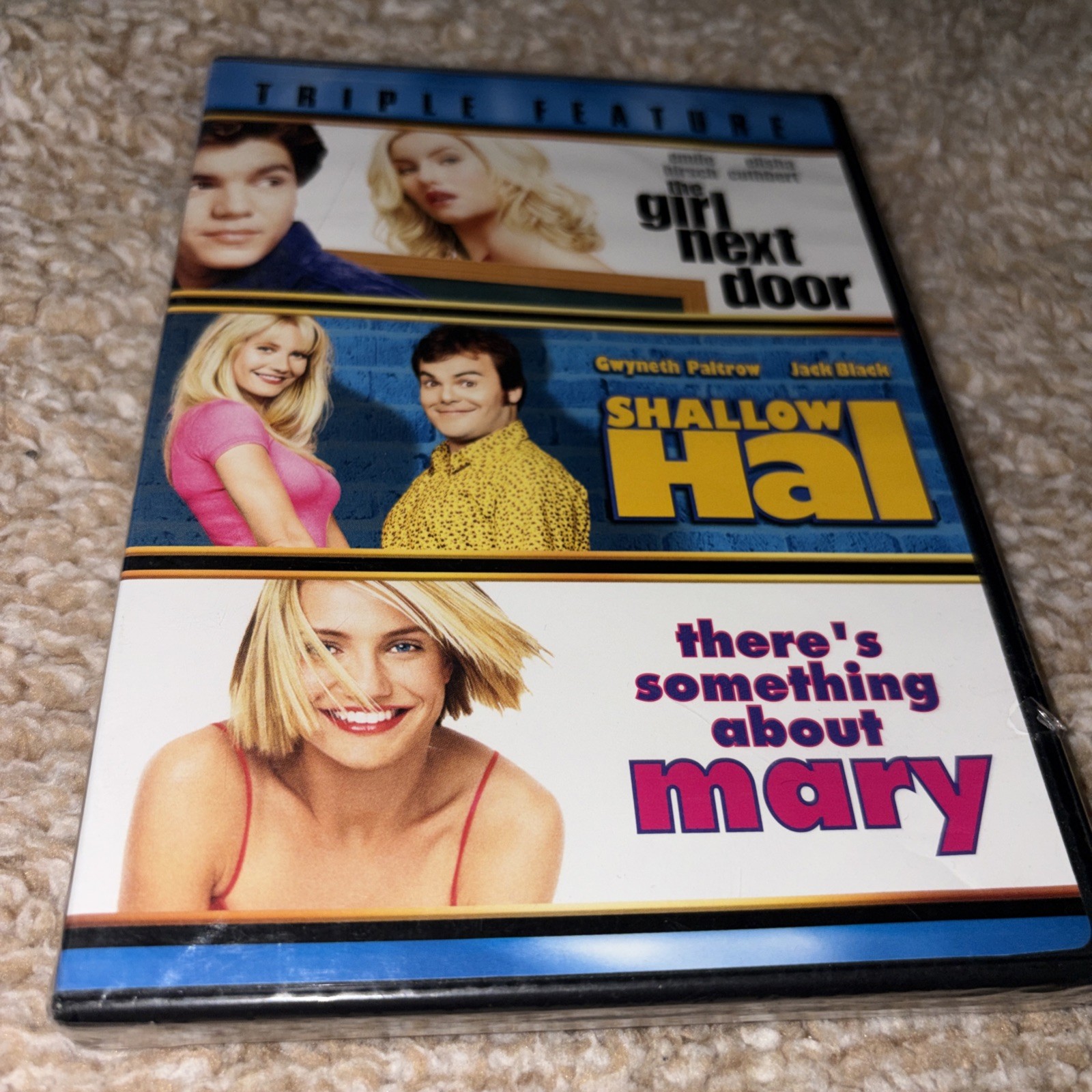 The Girl Next Door/Shallow Hal/There’s Something About Mary (DVD, 2002)