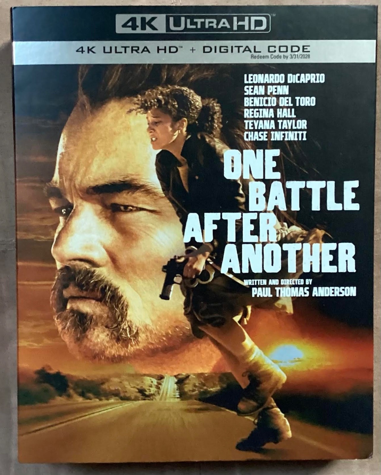 One Battle After Another Ultra 4k HD Blu-ray + DIg. with Slipcover A+ Condition