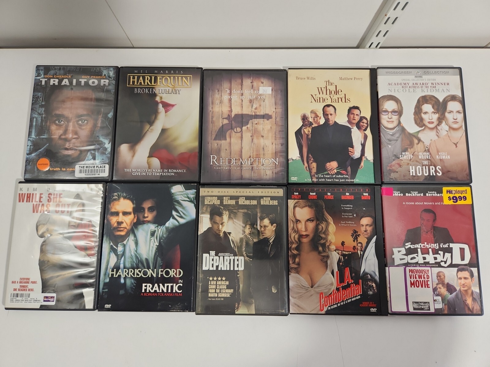 Lot Of 10 Action DVDs DVD Lot Various Titles All Tested Work