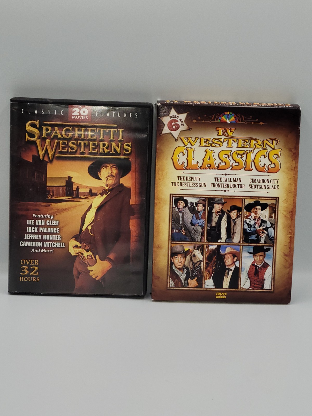 Lot Of 2 Spagetti Westerns 20 Movies And TV Western Classics 6 Disc Set