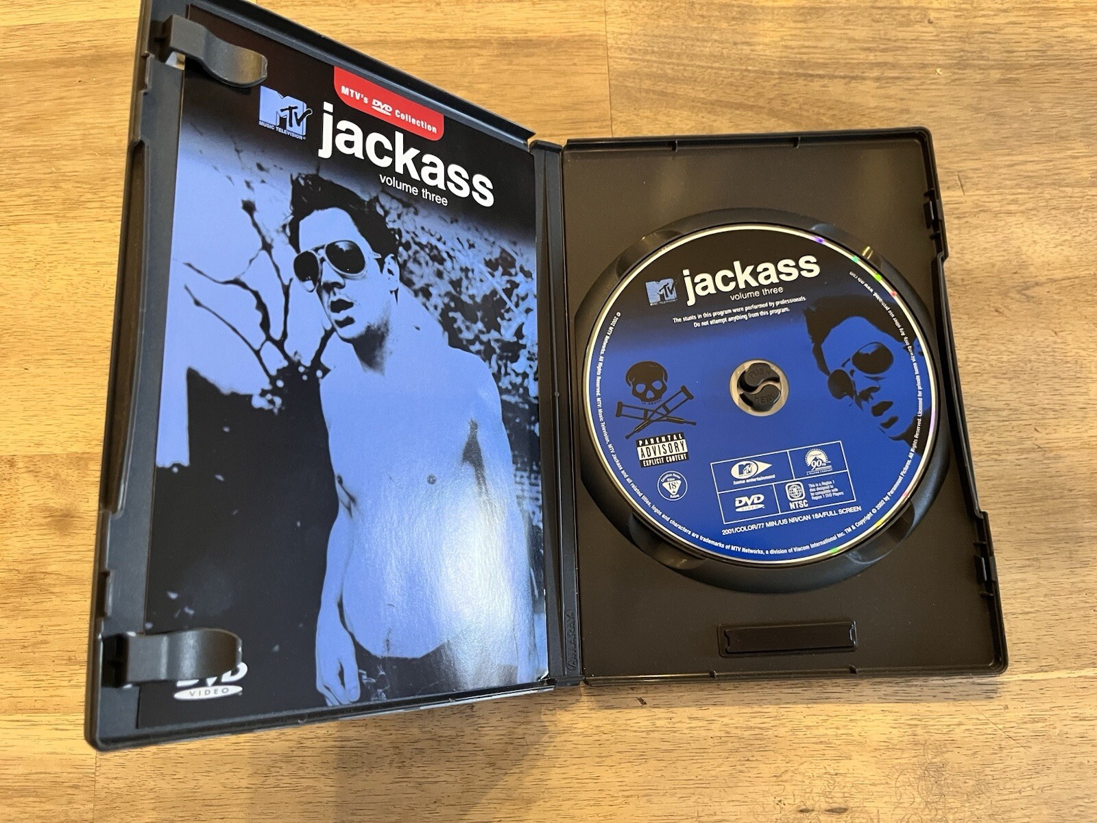 MTV Jackass 3 (DVD, 2002)