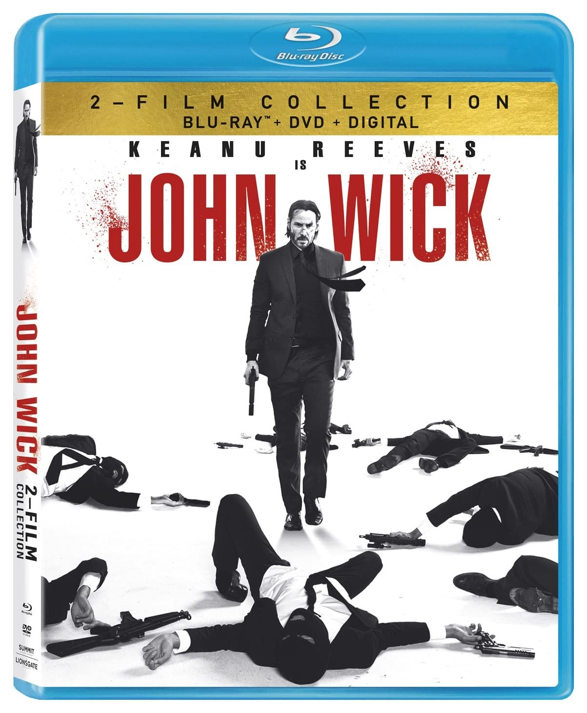 John Wick 1 / John Wick 2 (Double Feature) – DVD, BLURAY, Digital