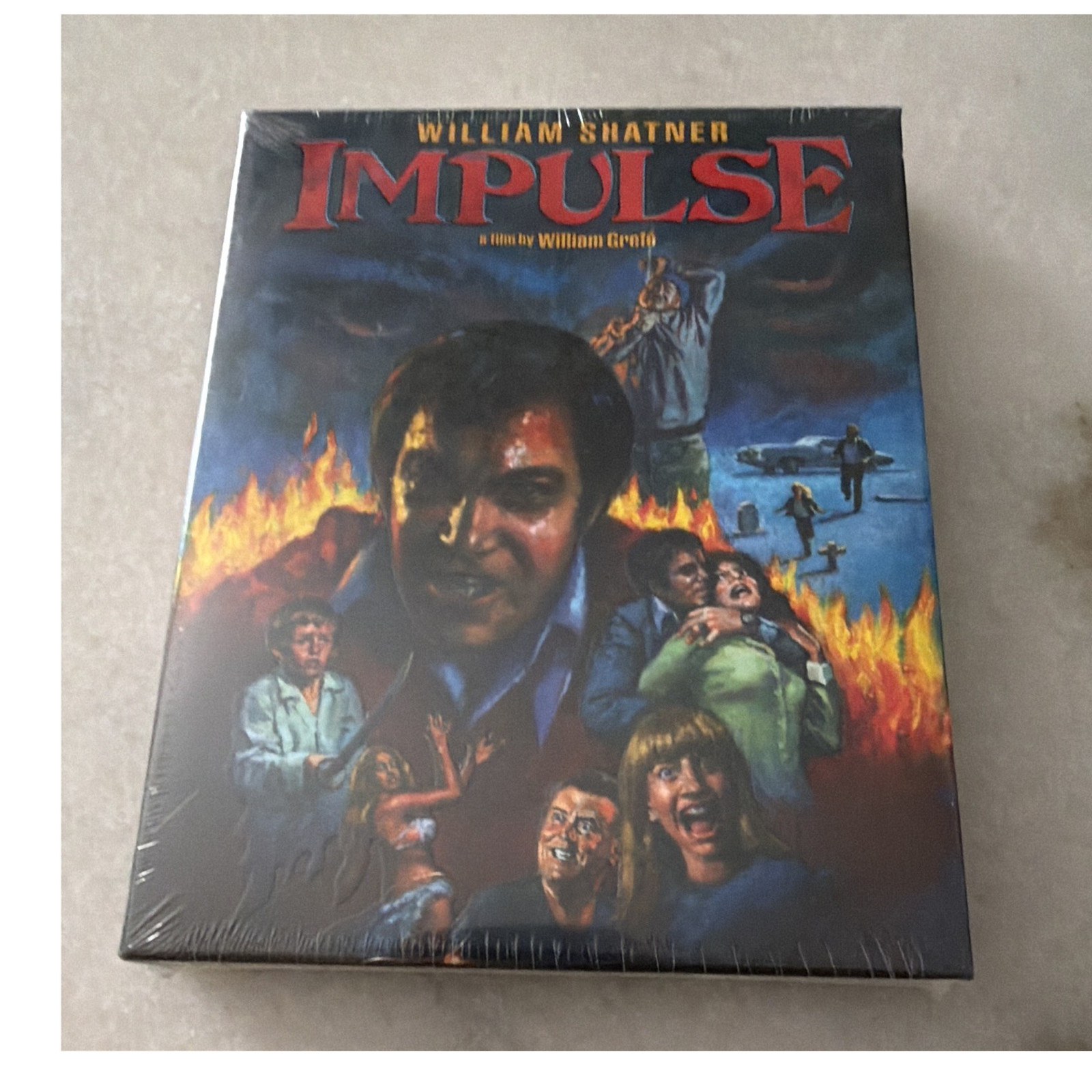 Grindhouse Releasing Impulse Blu-ray William Shatner Thriller