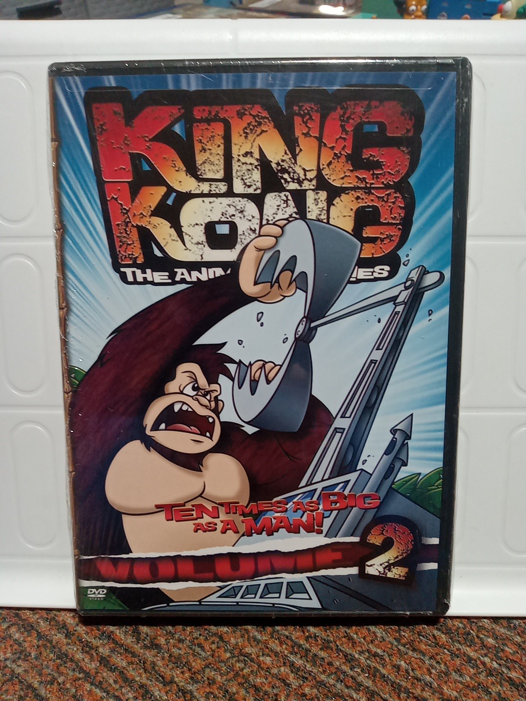 King Kong: The Animated Series – Vol. 2 (DVD, 2005) CARTOON SHOW