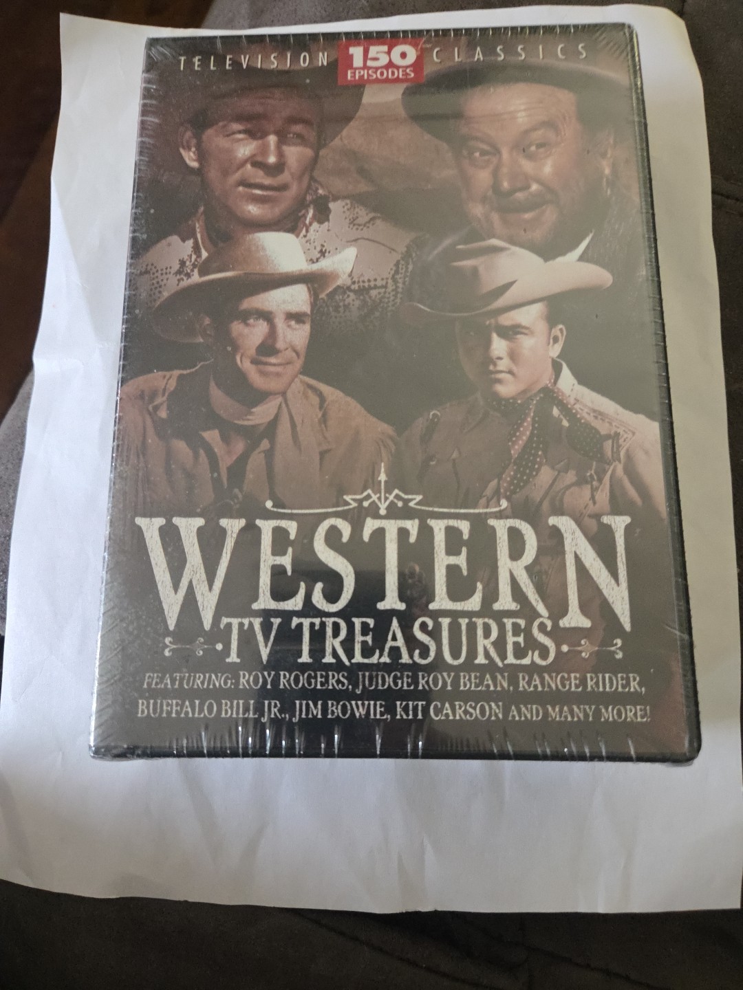 Western TV Treasures 150 Episodes, Television Classic Episode 12 Disc DVD Set.
