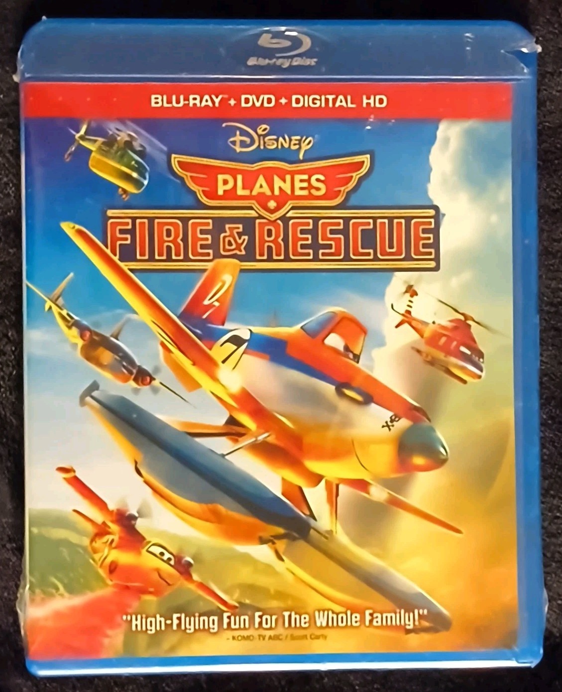 Disney Planes: Fire & Rescue Blu-ray+DVD+Digital HD PG 2014 84 Min
