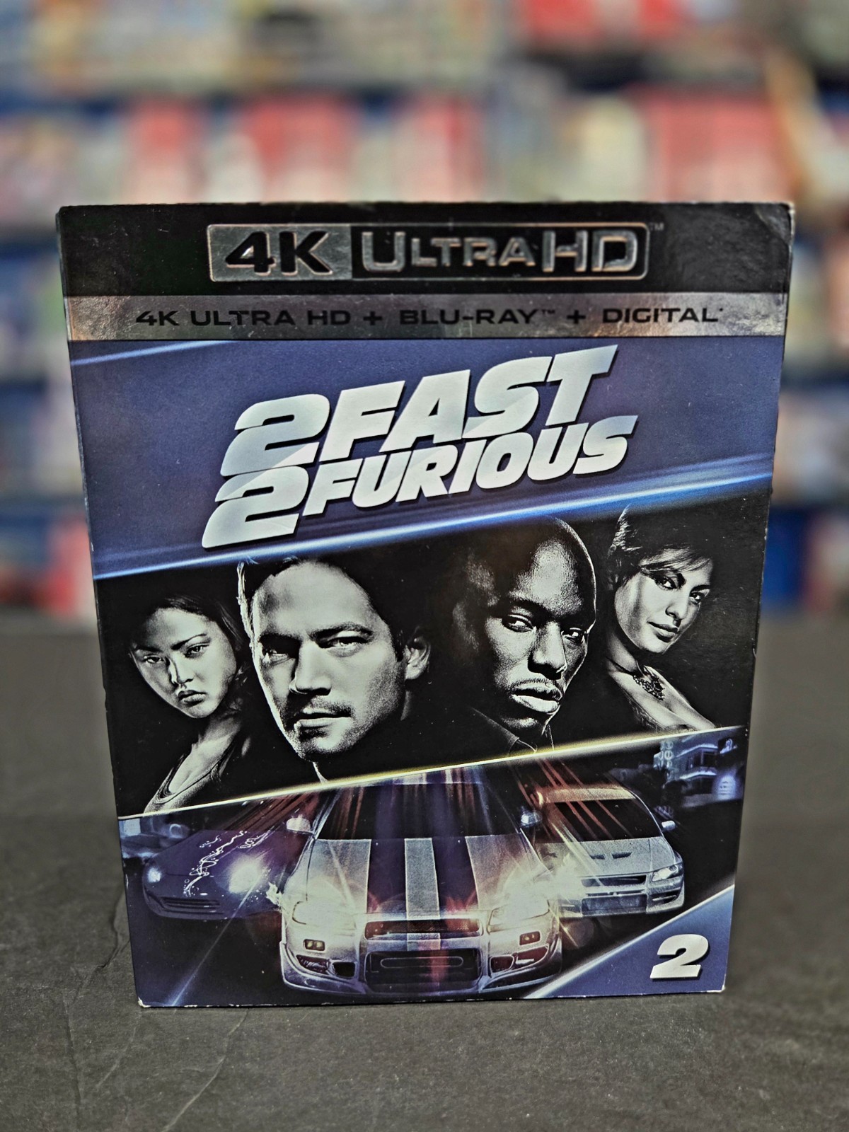 2 Fast 2 Furious (4K Ultra HD + Blu-ray, 2018) Brand New Sealed W/Rare Slipcover