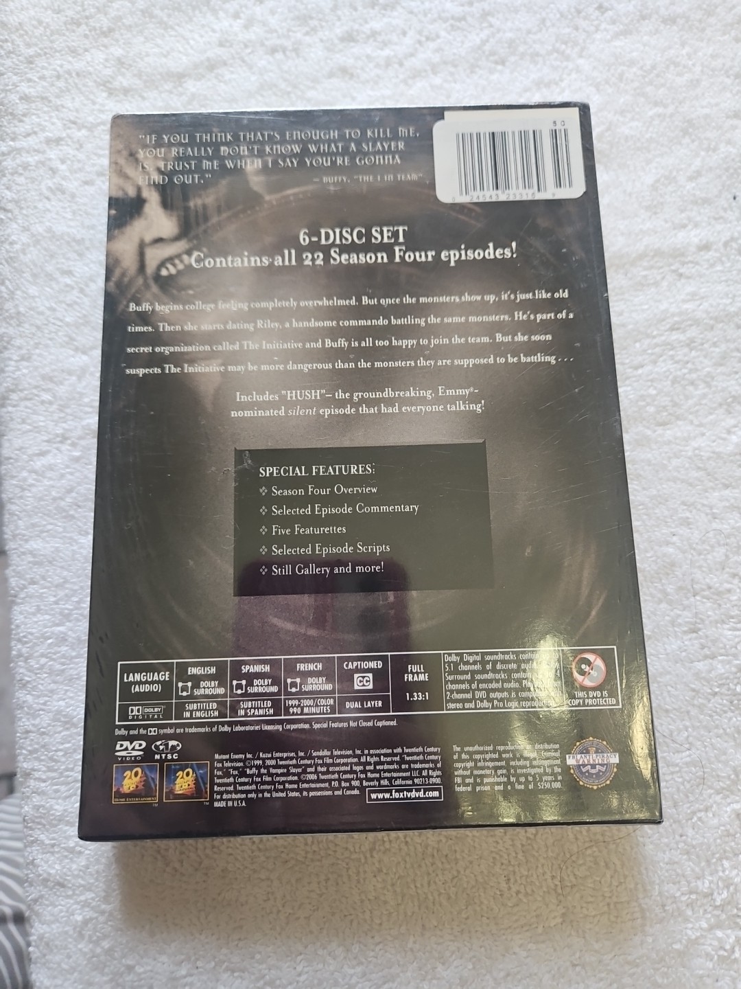 Buffy the Vampire Slayer – The Complete Fourth Season New Sealed E126