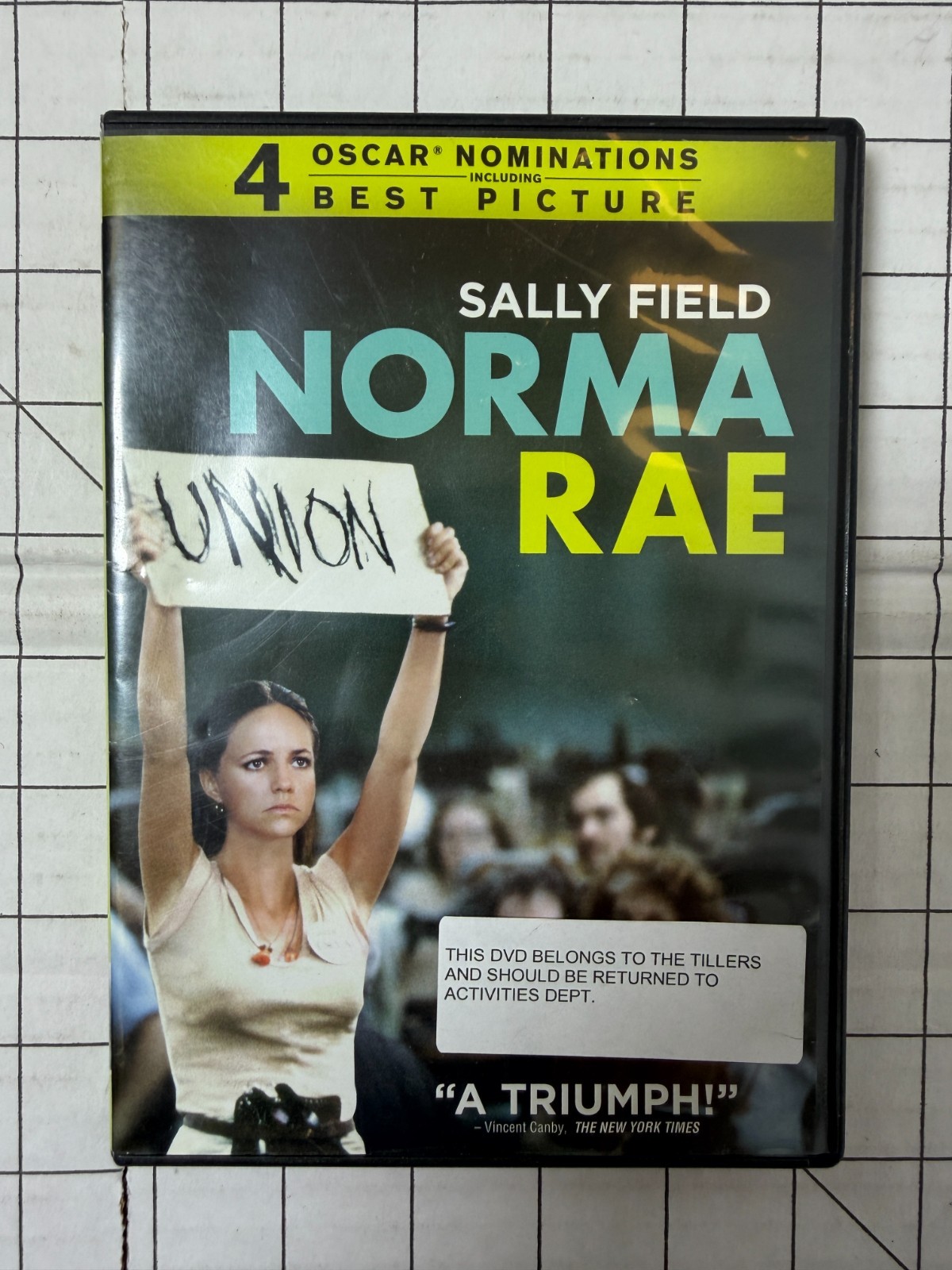 Norma Rae DVD Sally Field Ron Leibman Beau Bridges 1979 Classic 2013 Fox