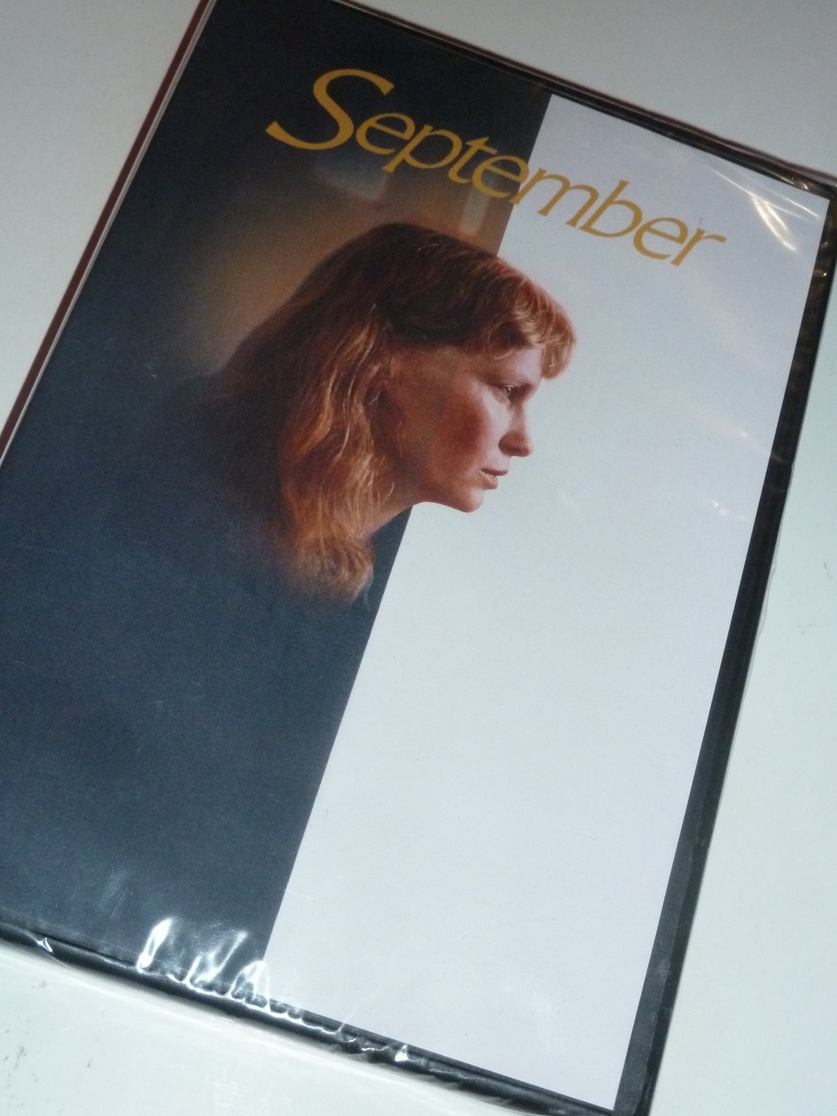 September DVD 1987 drama movie Mia Farrow Denholm Elliott Woody Allen NEW!