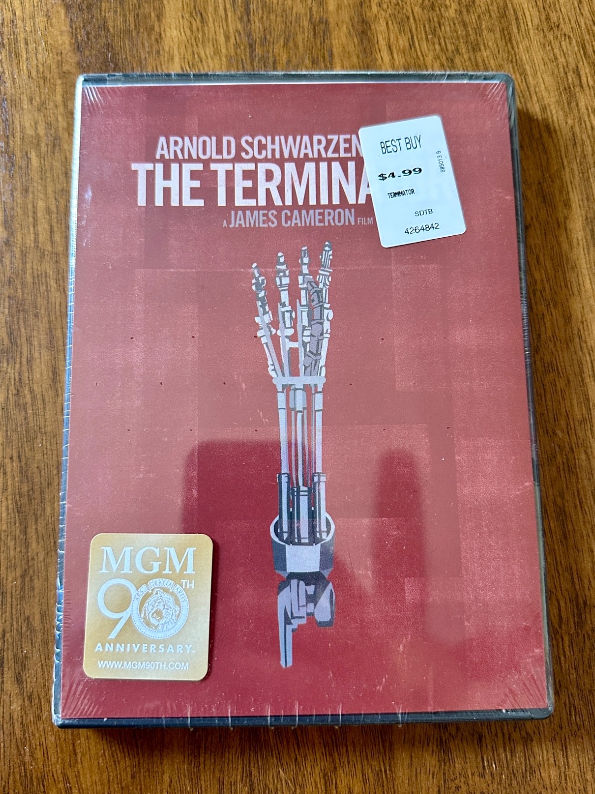 The Terminator (DVD MGM90 NEW) + Judgement Day (DVD used) Schwarzenegger Cameron