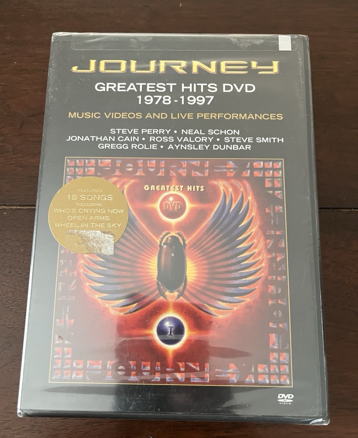 Journey Greatest Hits 1978-1997 DVD Music Videos & Live Performances -SEALED!